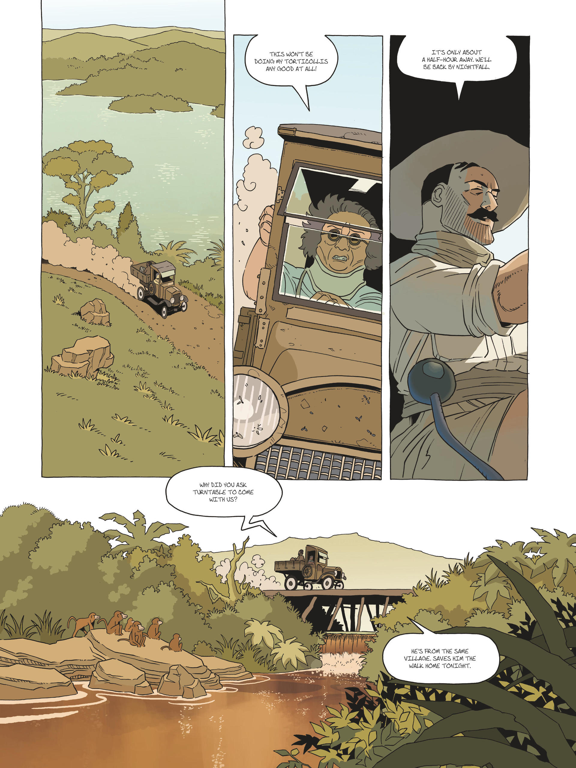 Read online Zidrou-Beuchot's African Trilogy comic -  Issue # TPB 2 - 61