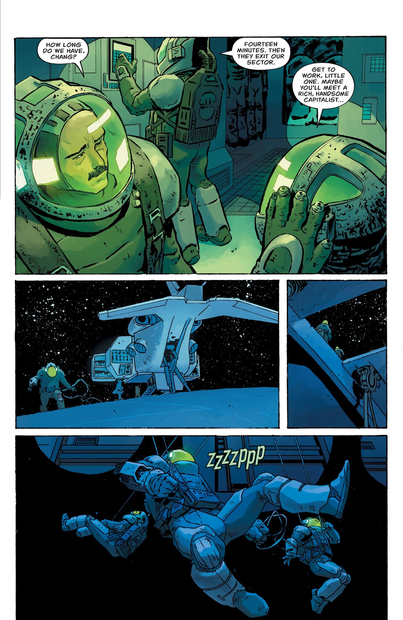 Read online William Gibson's Alien 3 comic -  Issue #1 - 5