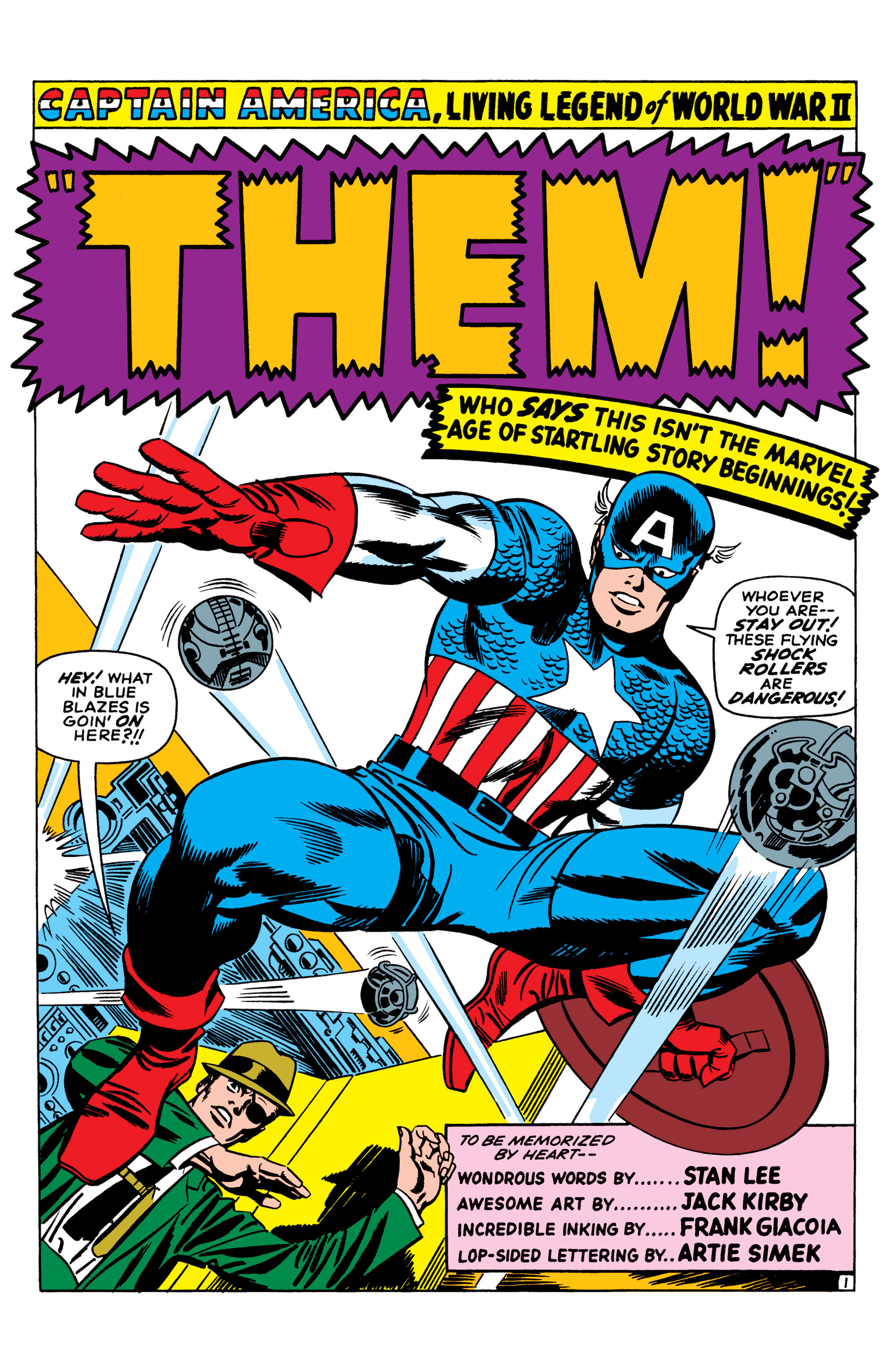 Read online Marvel Masterworks: Captain America comic -  Issue # TPB 1 (Part 3) - 16