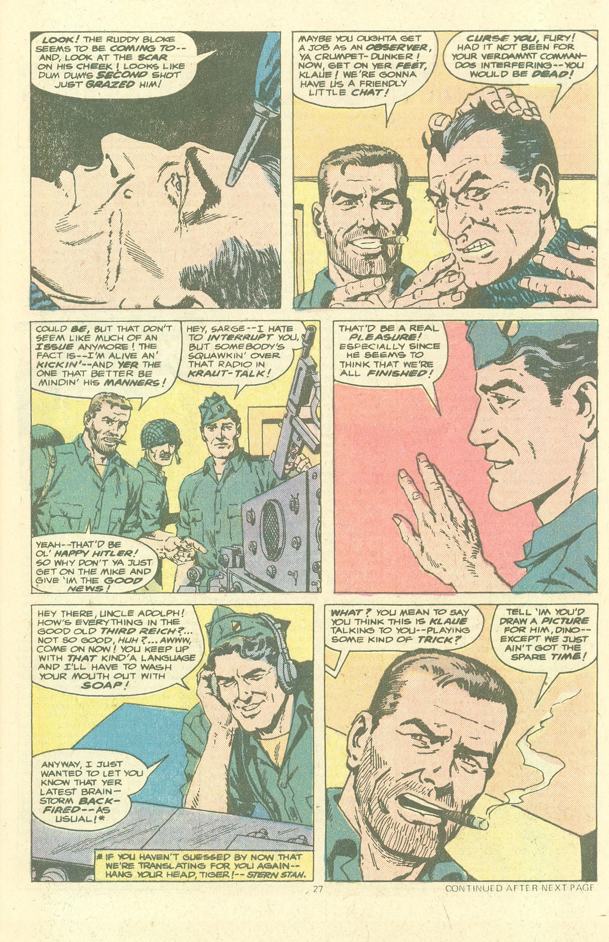 Read online Sgt. Fury comic -  Issue #143 - 29