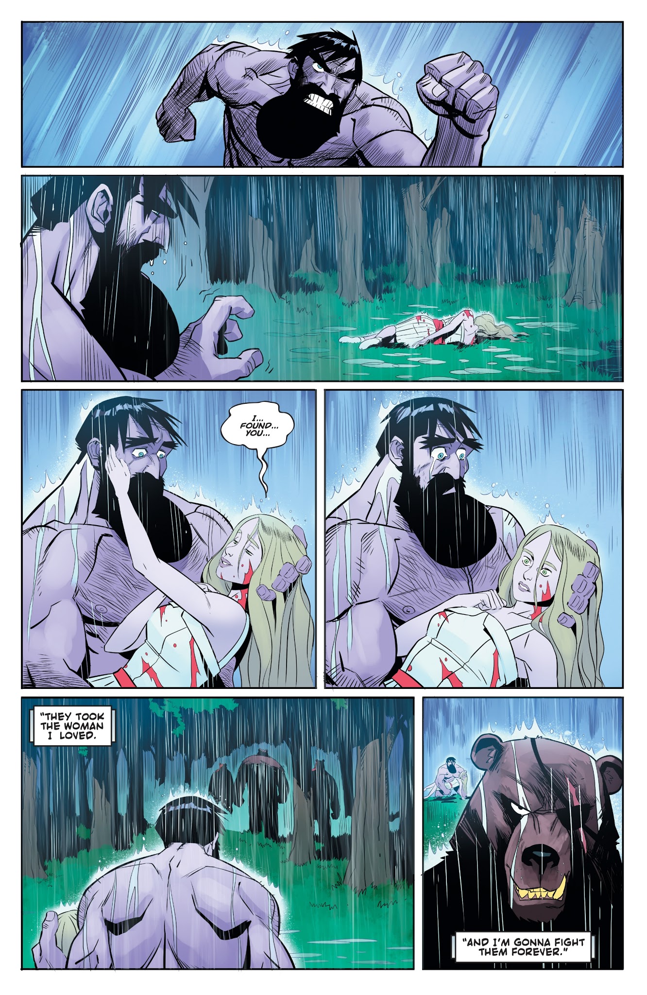Read online Shirtless Bear-Fighter! comic -  Issue #3 - 18