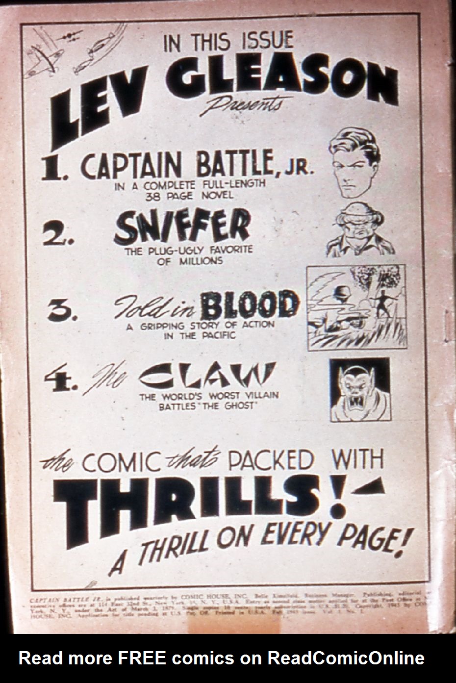 Read online Captain Battle, Jr. comic -  Issue #1 - 2