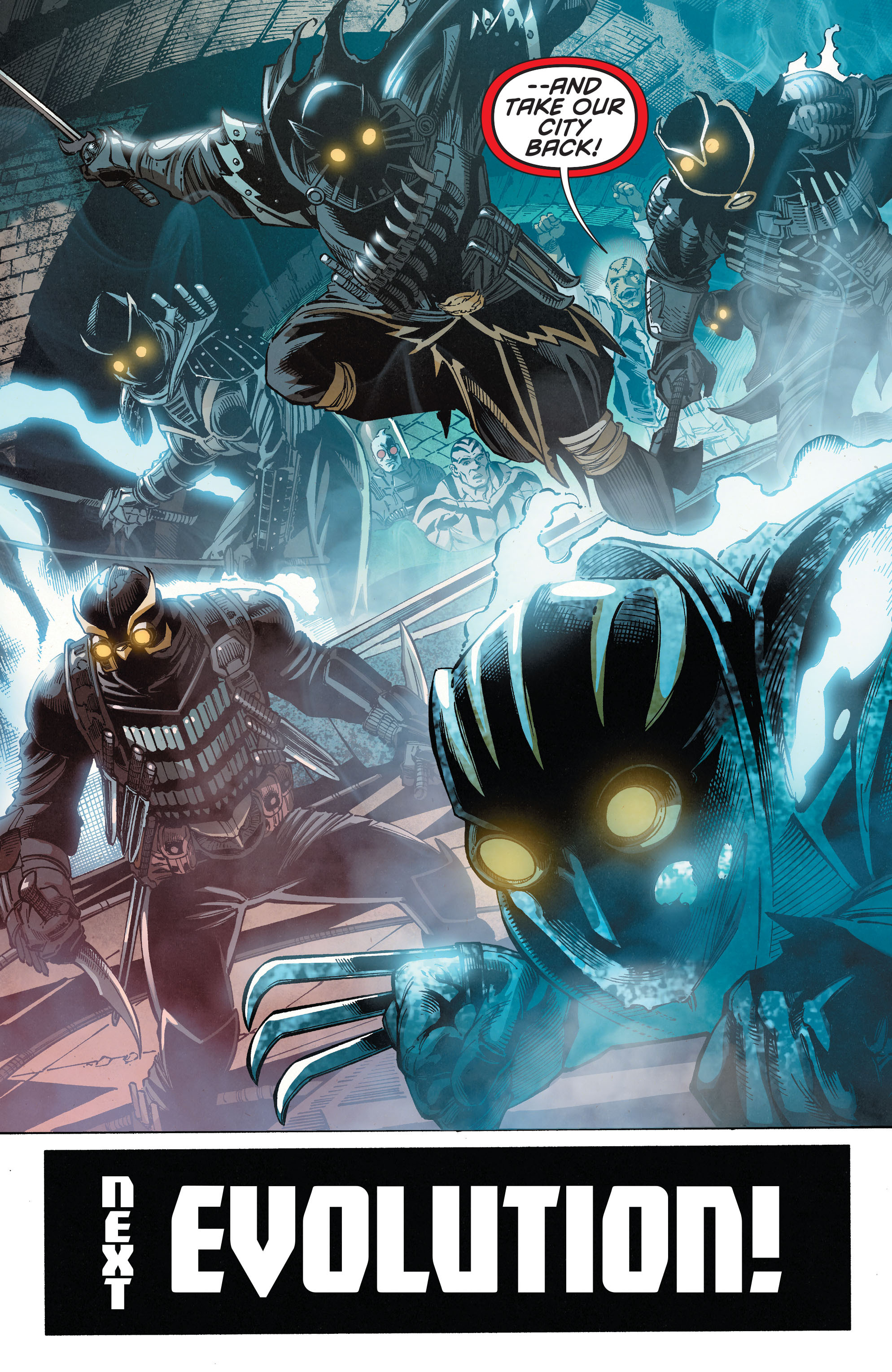 Read online Forever Evil: Arkham War comic -  Issue #4 - 19