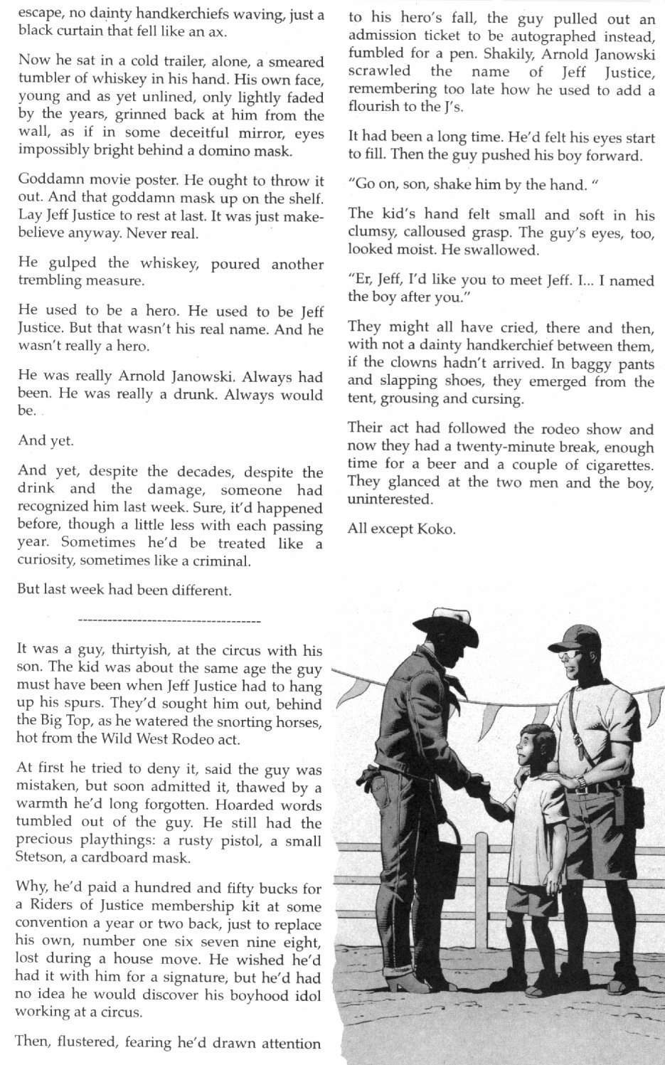 Read online Weird Western Tales (2001) comic -  Issue #1 - 13