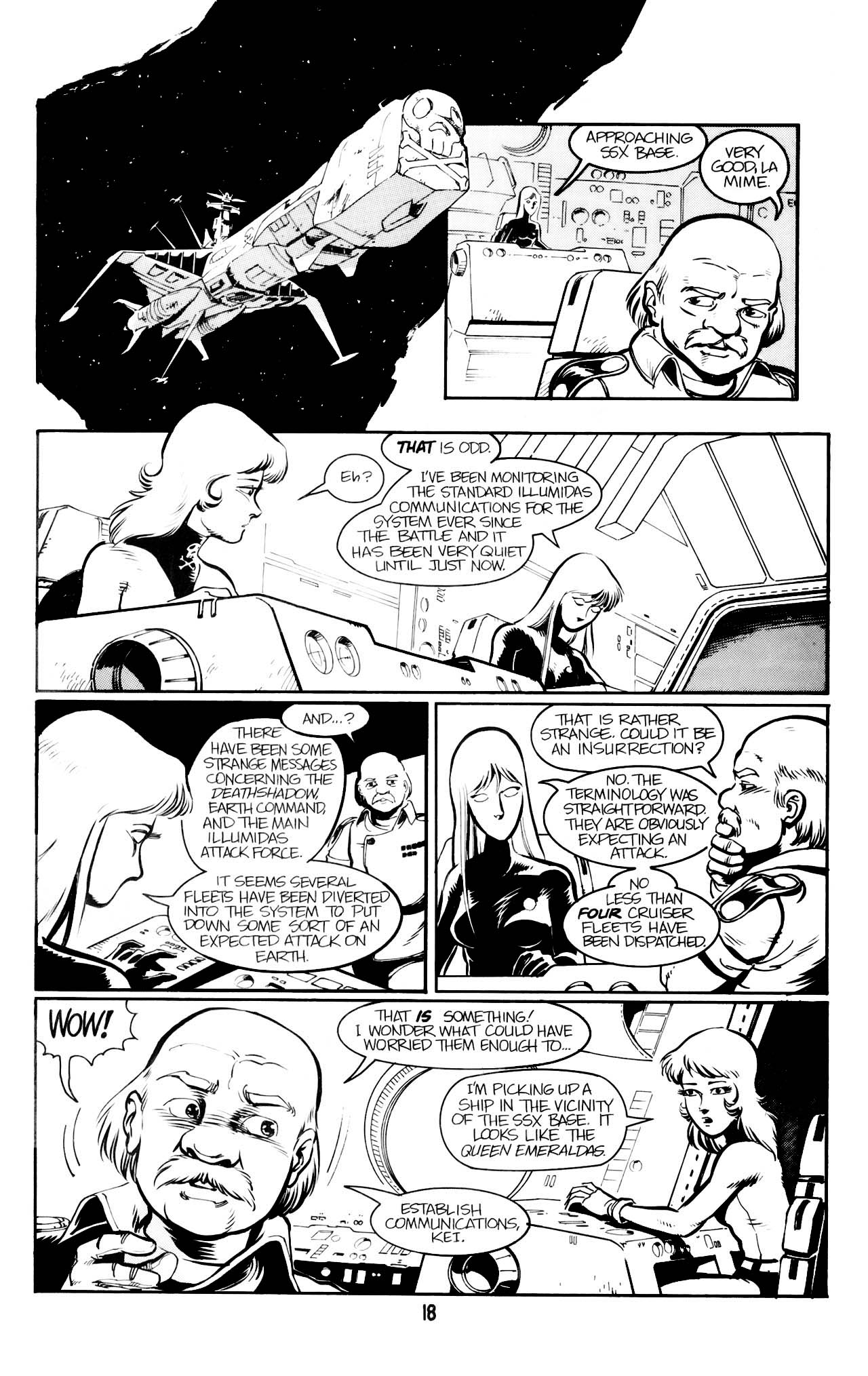 Read online Captain Harlock: Deathshadow Rising comic -  Issue #5 - 20