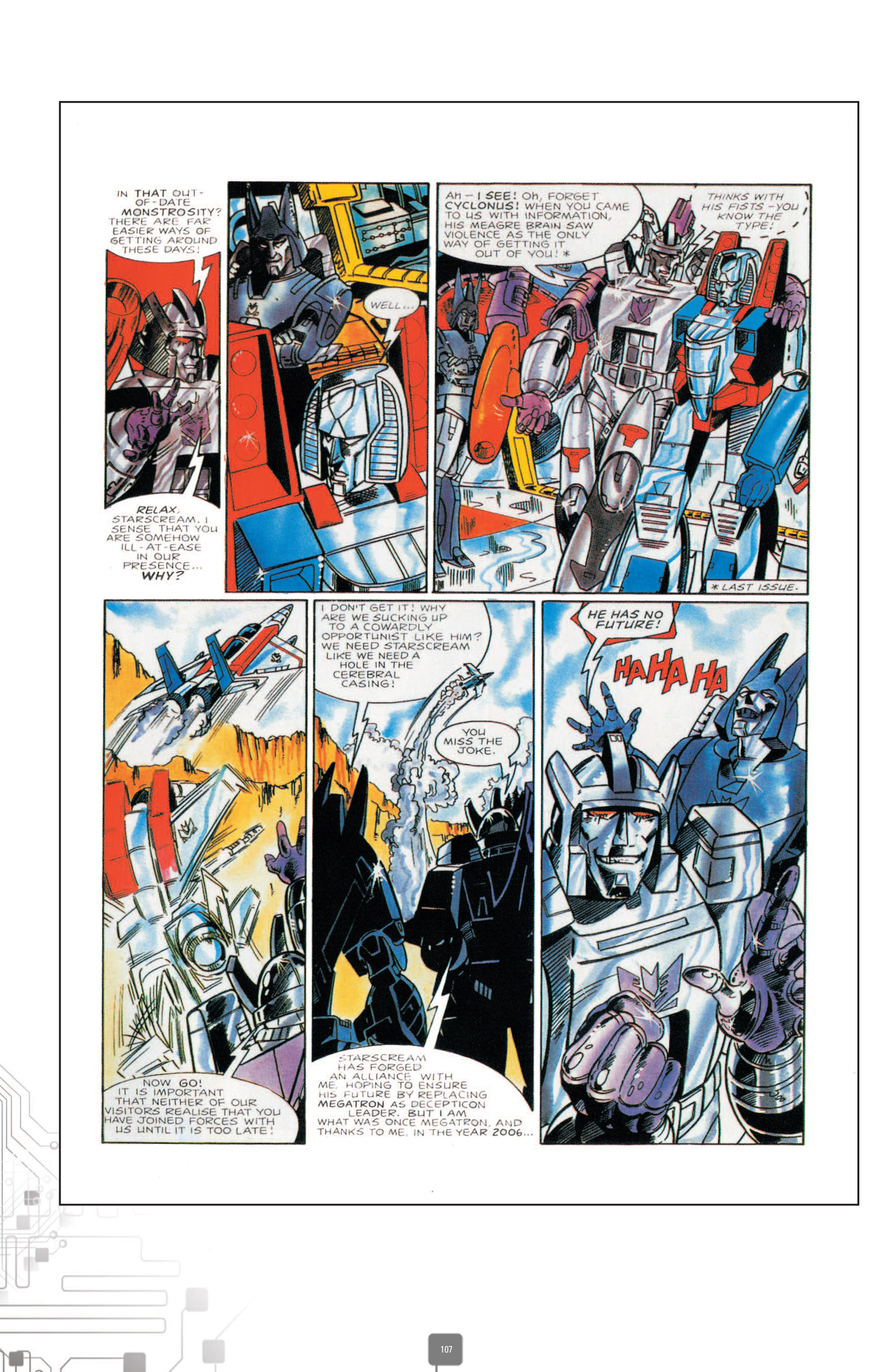 Read online The Transformers Classics UK comic -  Issue # TPB 3 - 108