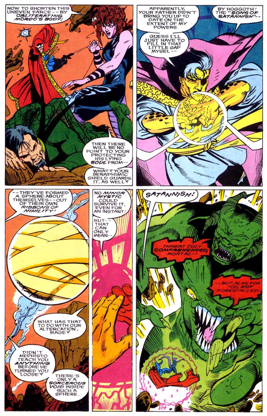 Read online Doctor Strange: Sorcerer Supreme comic -  Issue #6 - 17