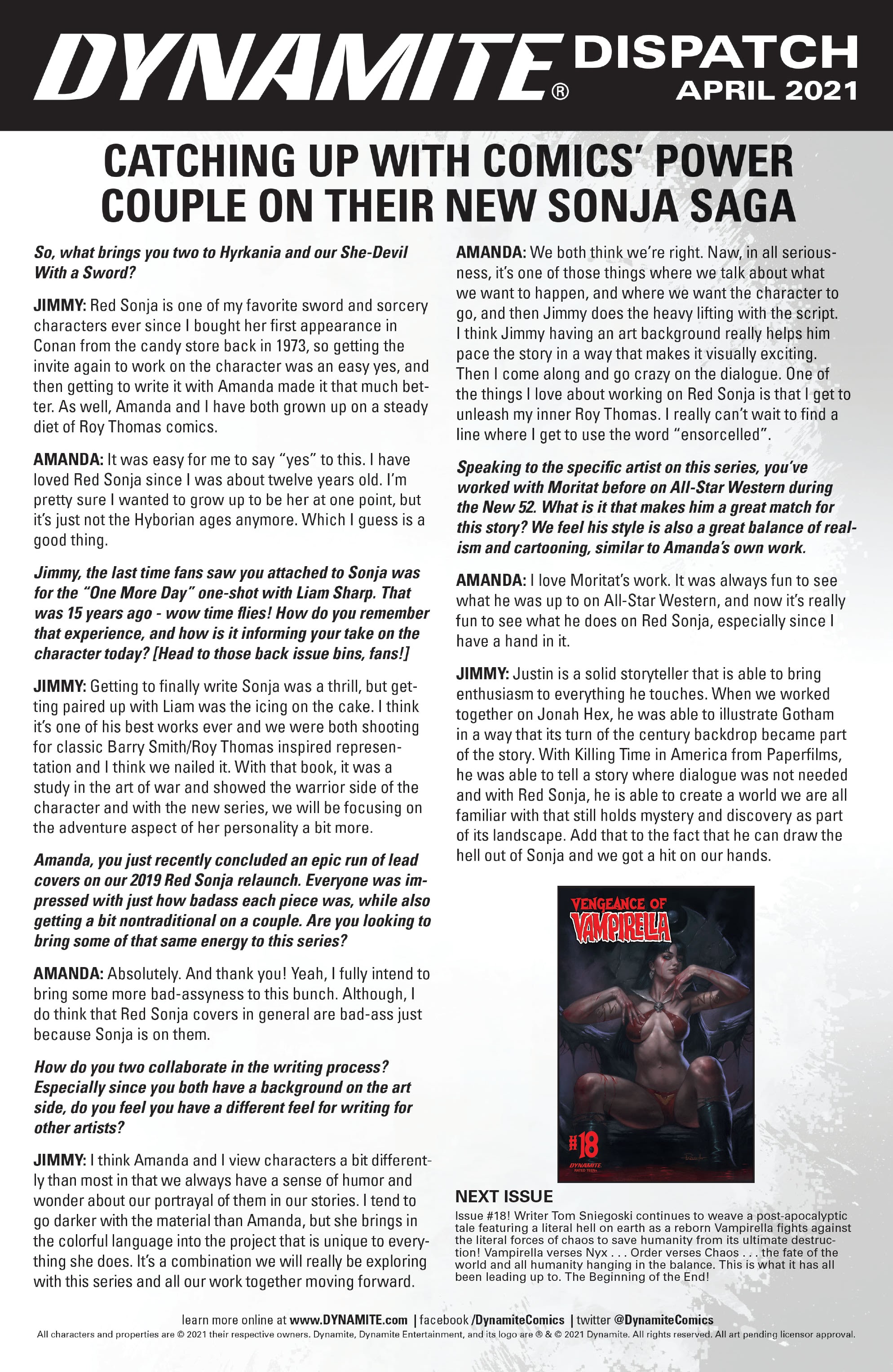 Read online Vengeance of Vampirella (2019) comic -  Issue #17 - 28