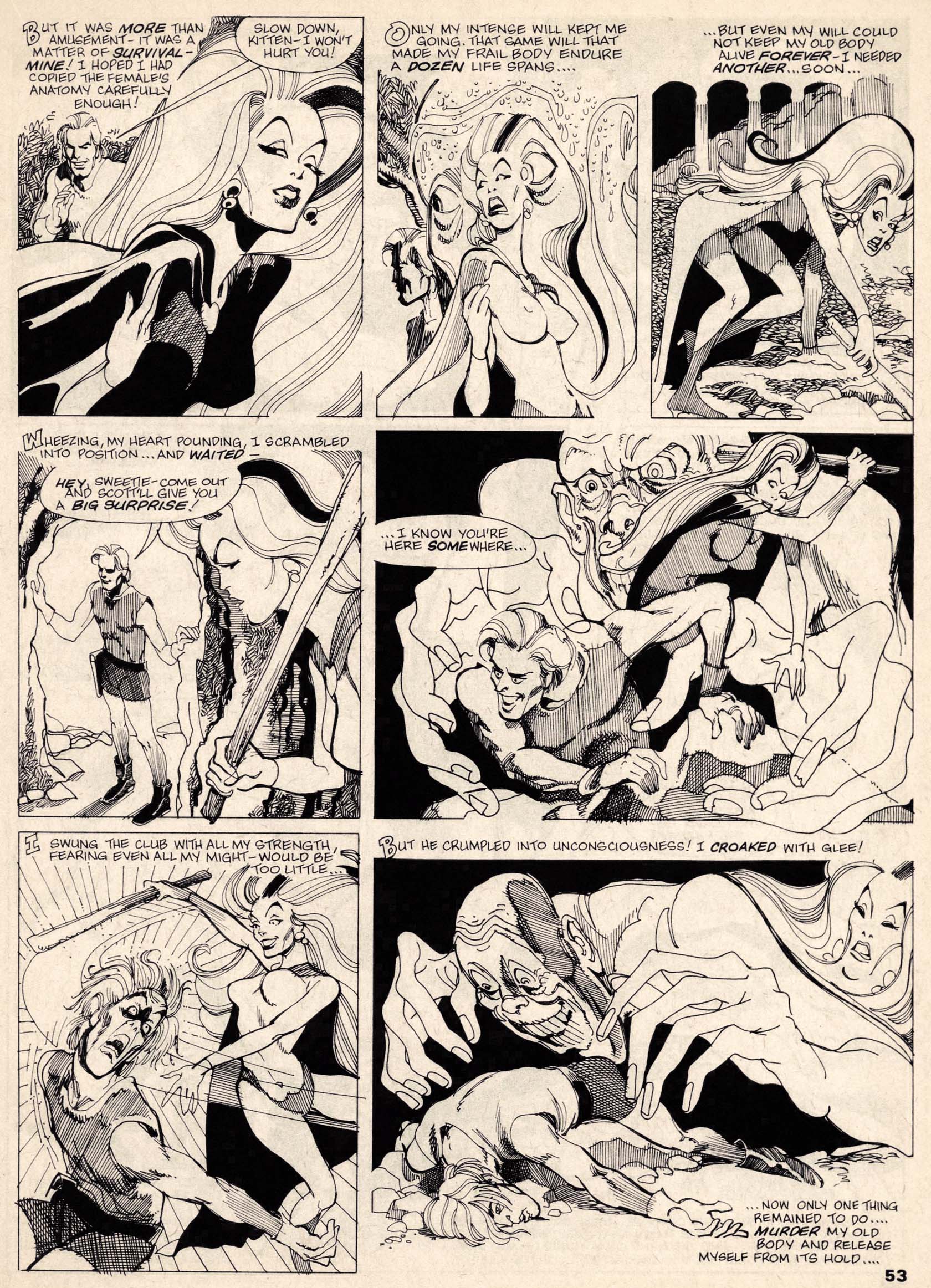 Read online Vampirella (1969) comic -  Issue #7 - 53