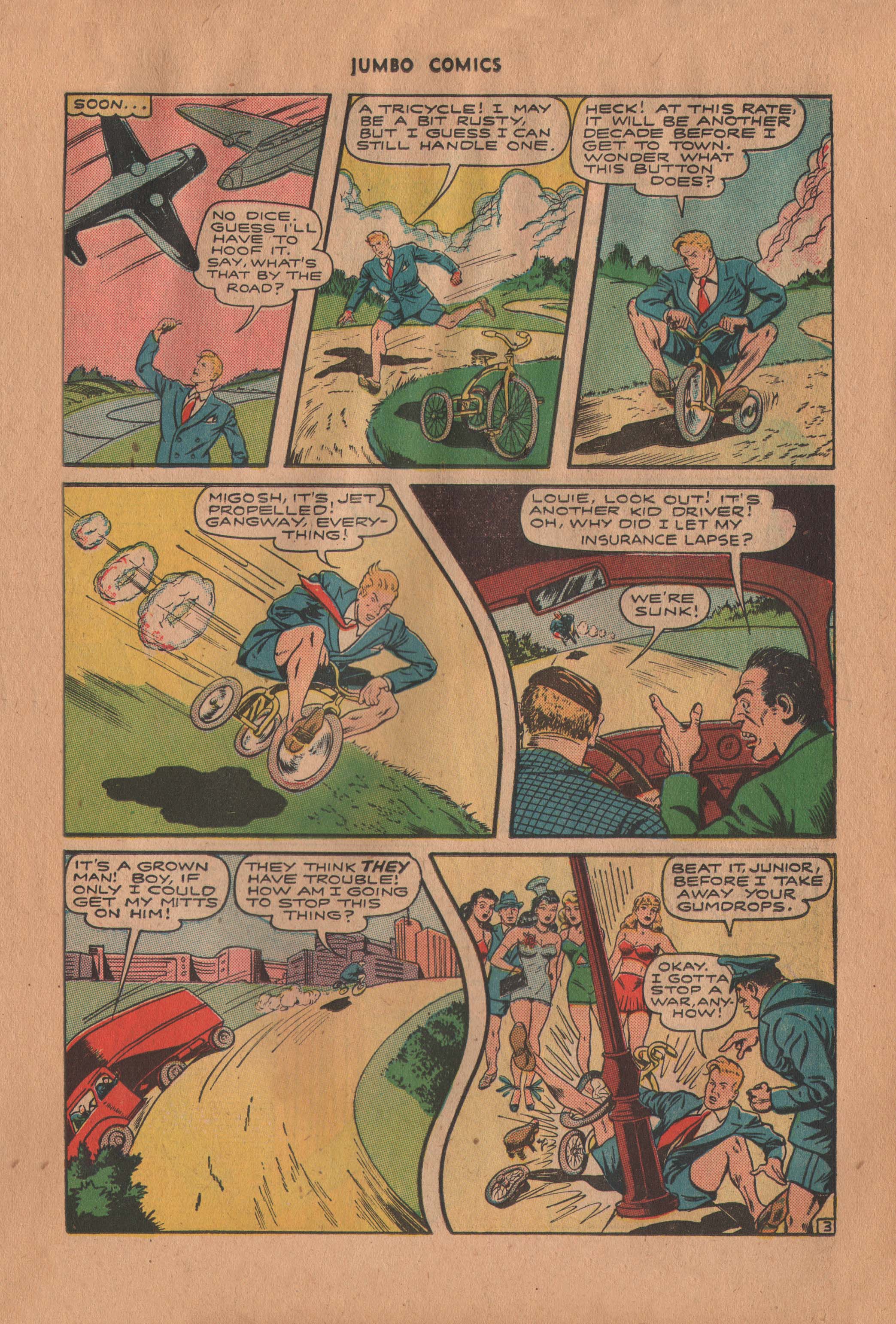 Read online Jumbo Comics comic -  Issue #90 - 23