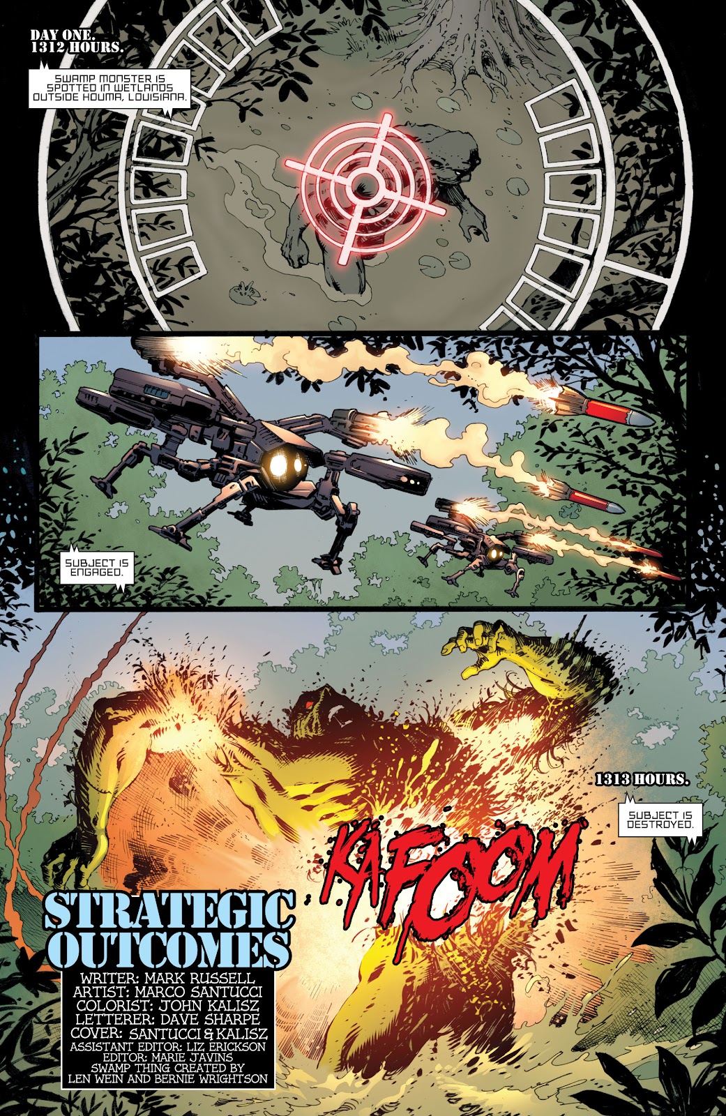 Swamp Thing: New Roots issue 4 - Page 2