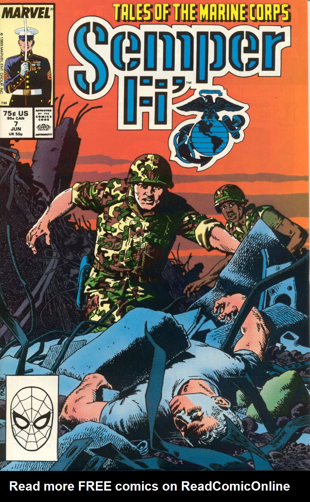 Read online Semper Fi comic -  Issue #7 - 1