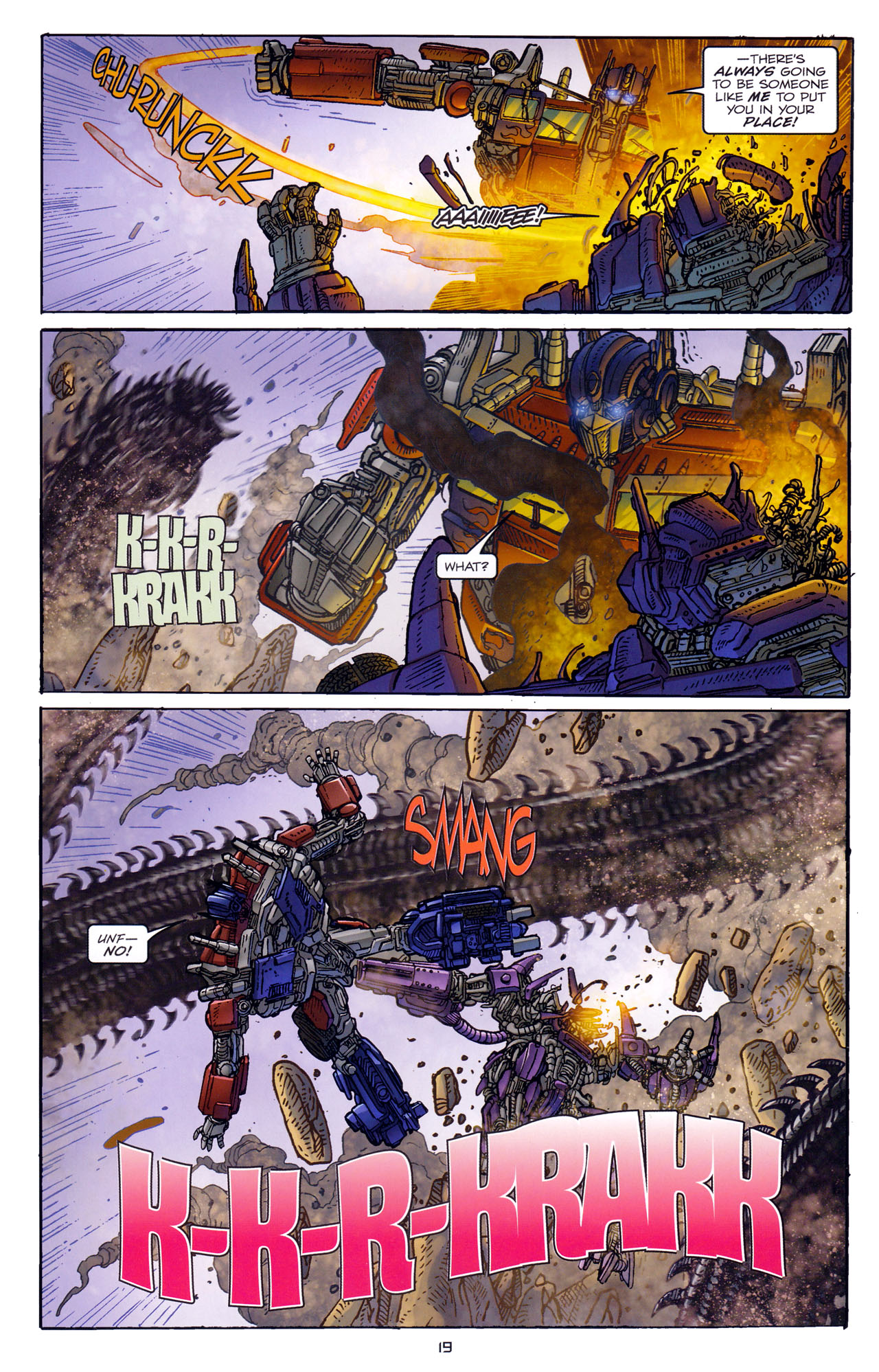 Read online Transformers: Dark of the Moon Rising Storm comic -  Issue #4 - 20