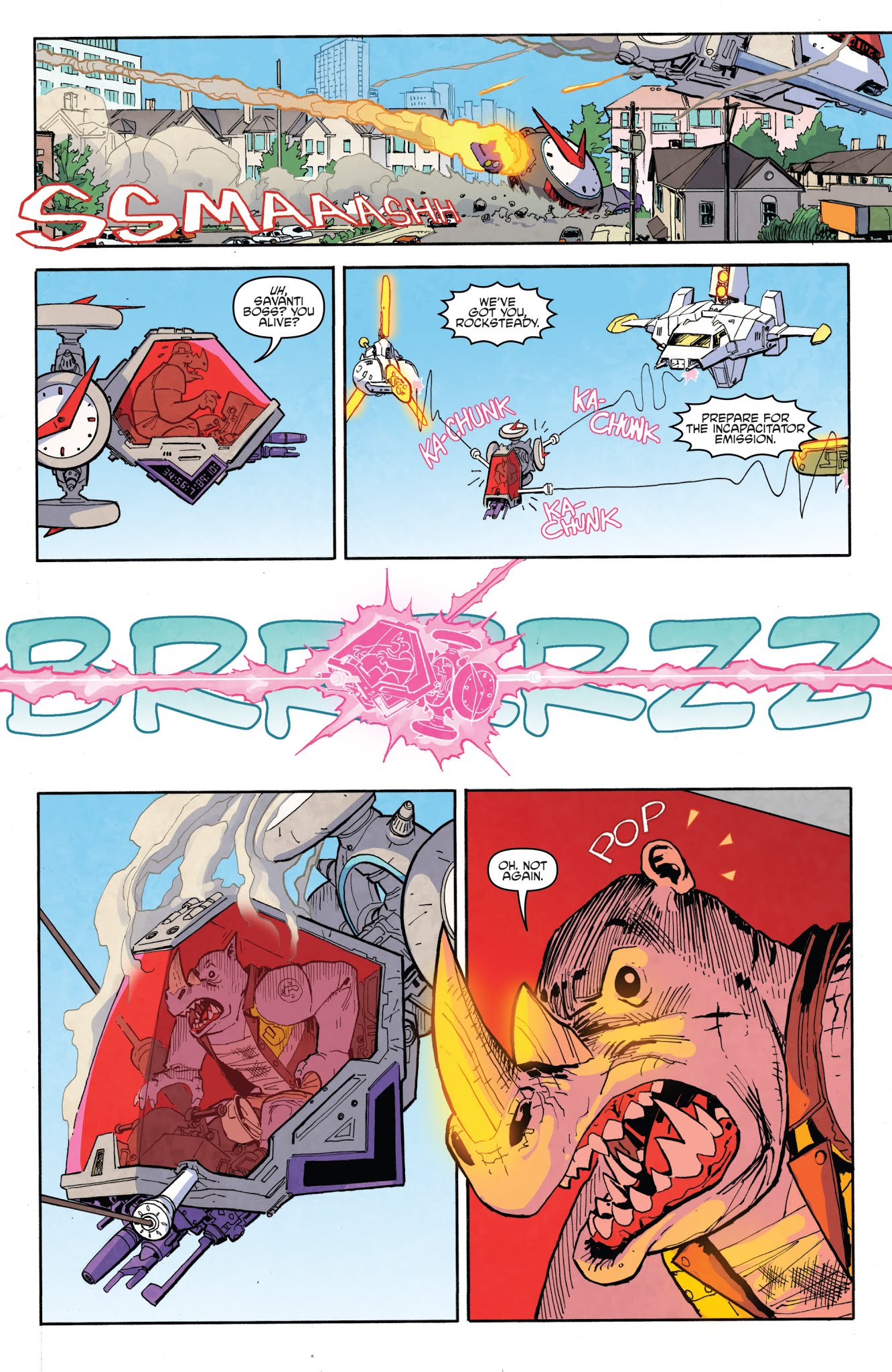 Read online Teenage Mutant Ninja Turtles: Bebop & Rocksteady Hit the Road comic -  Issue #3 - 19