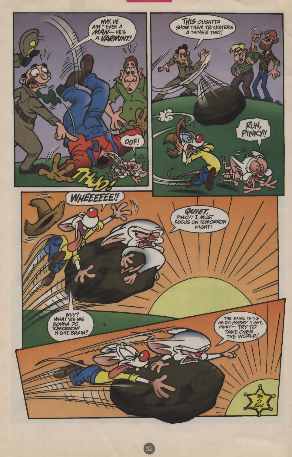 Read online Pinky and The Brain comic -  Issue #20 - 25