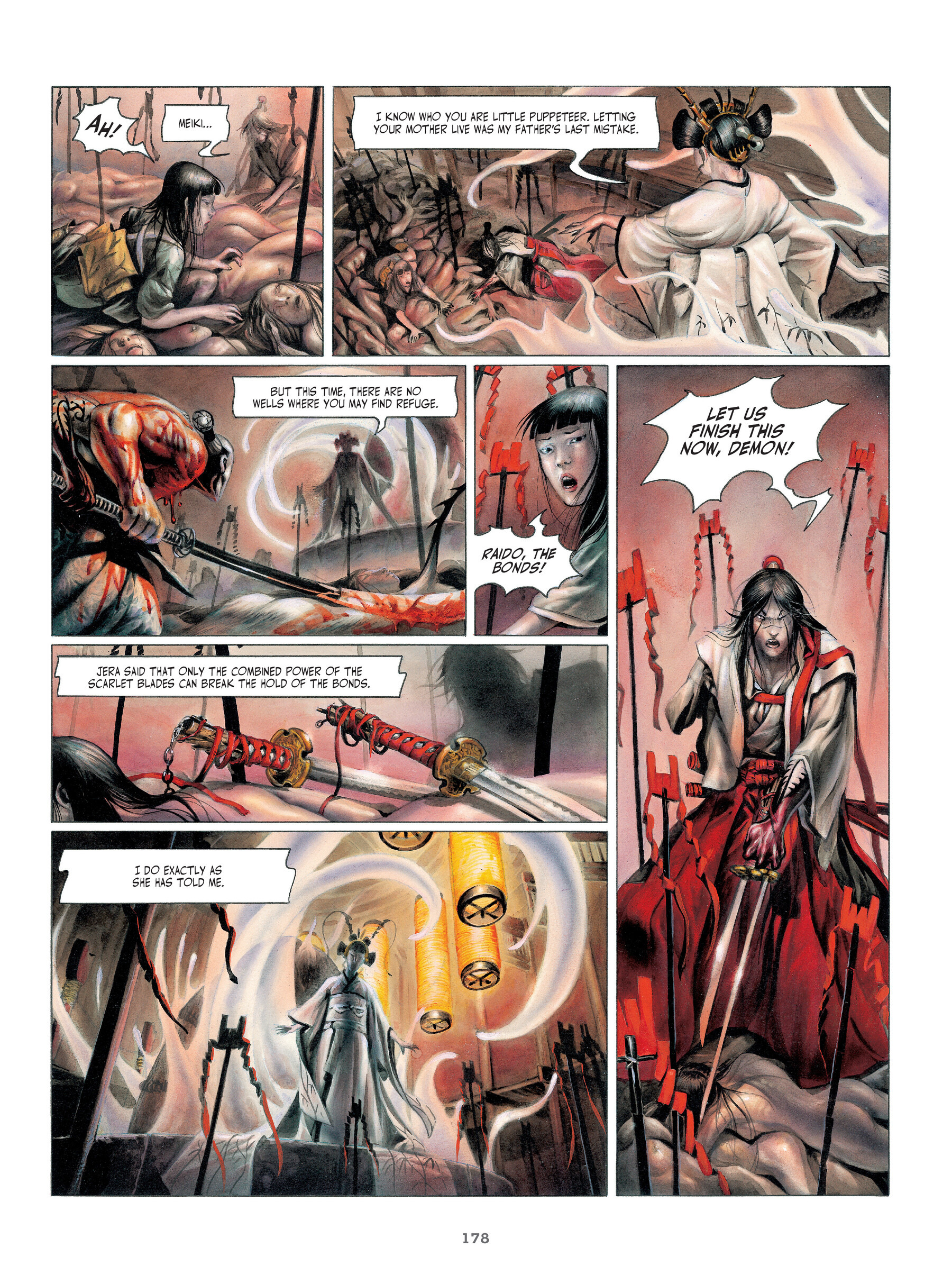 Read online Legends of the Pierced Veil: The Scarlet Blades comic -  Issue # TPB (Part 2) - 78