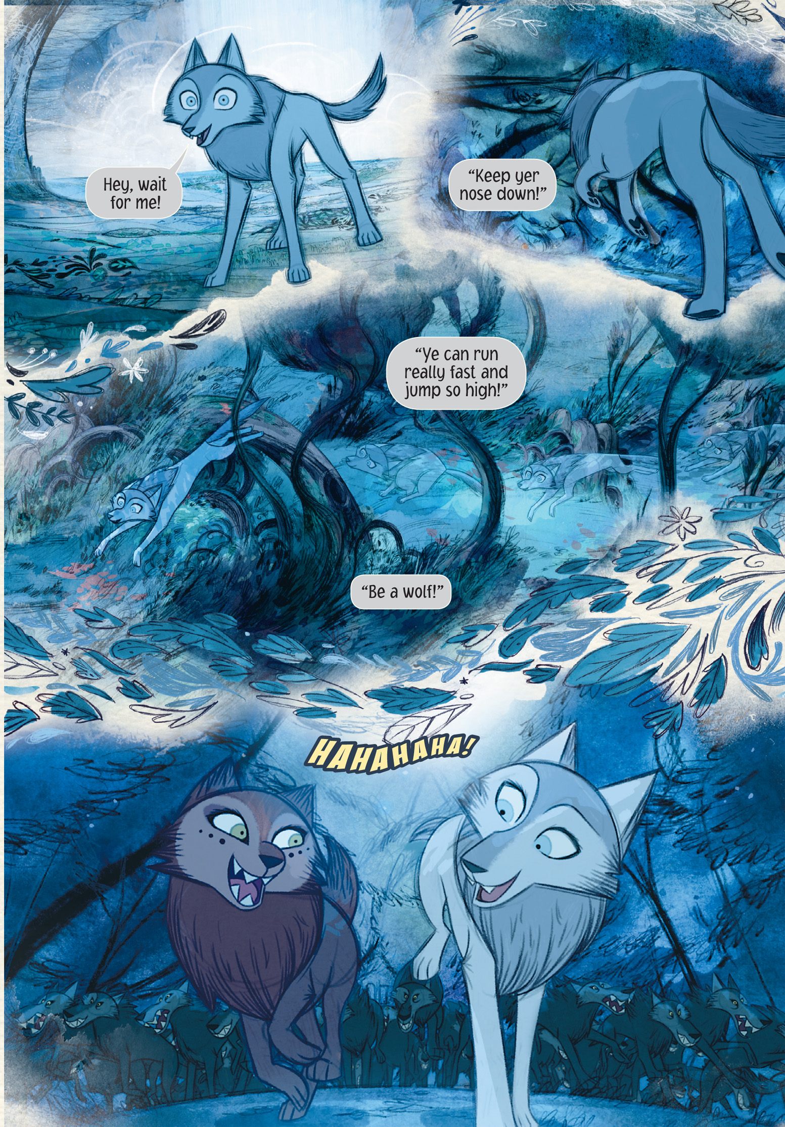 Read online Wolfwalkers: The Graphic Novel comic -  Issue # TPB (Part 2) - 50