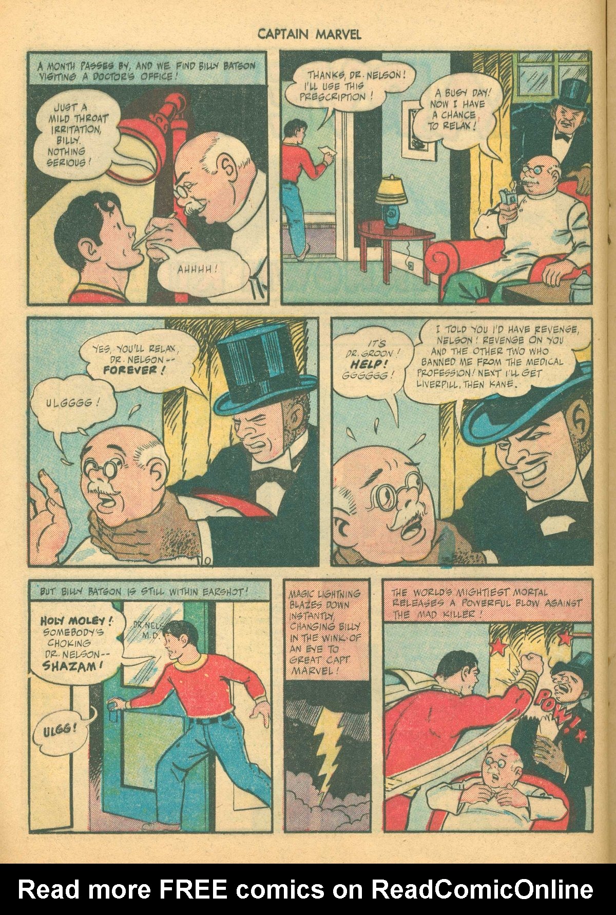 Read online Captain Marvel Adventures comic -  Issue #49 - 16