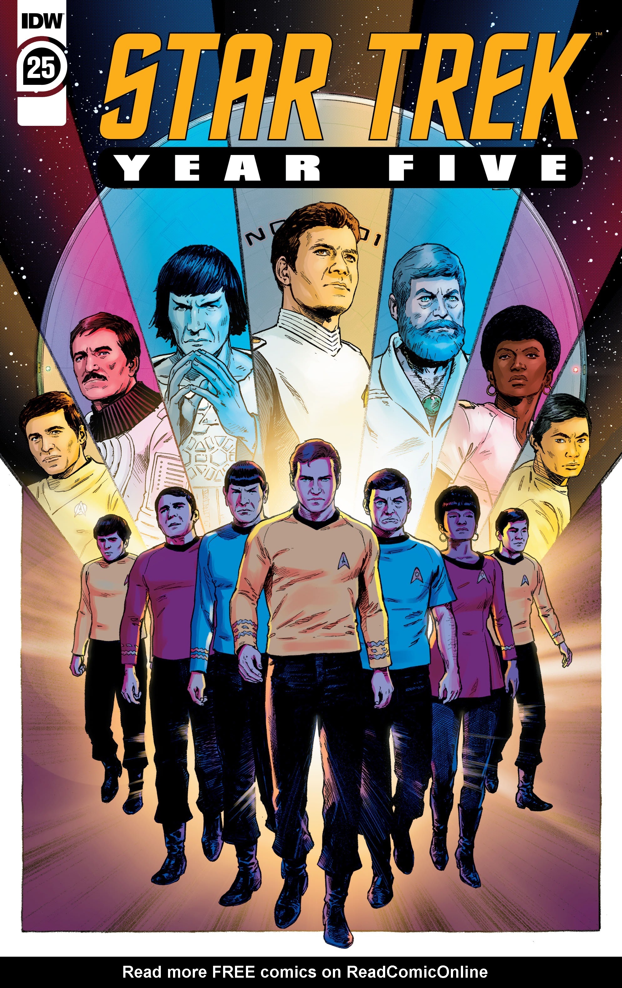 Read online Star Trek: Year Five comic -  Issue #25 - 1