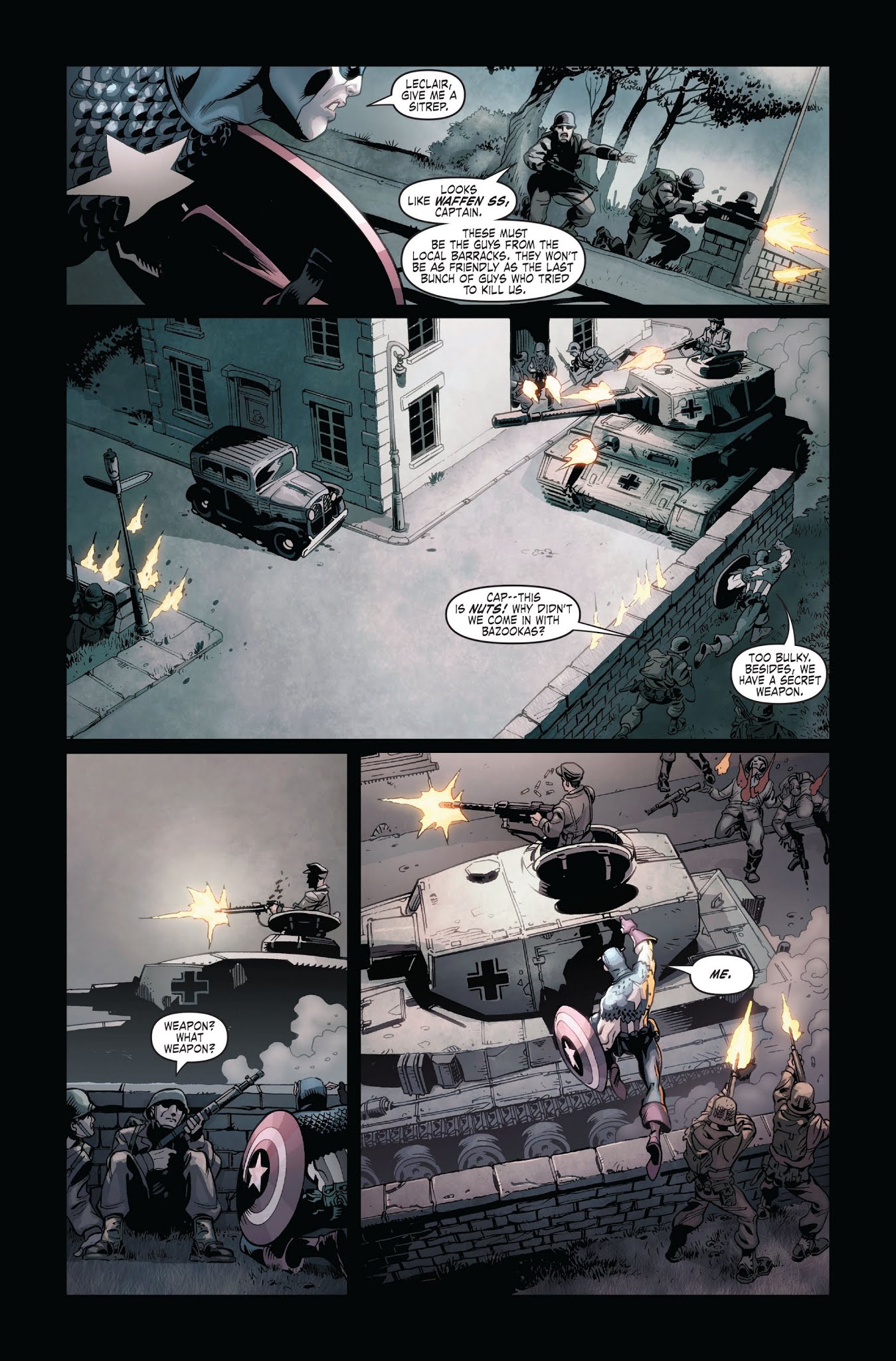Read online Captain America Theater Of War: A Brother In Arms comic -  Issue # Full - 16