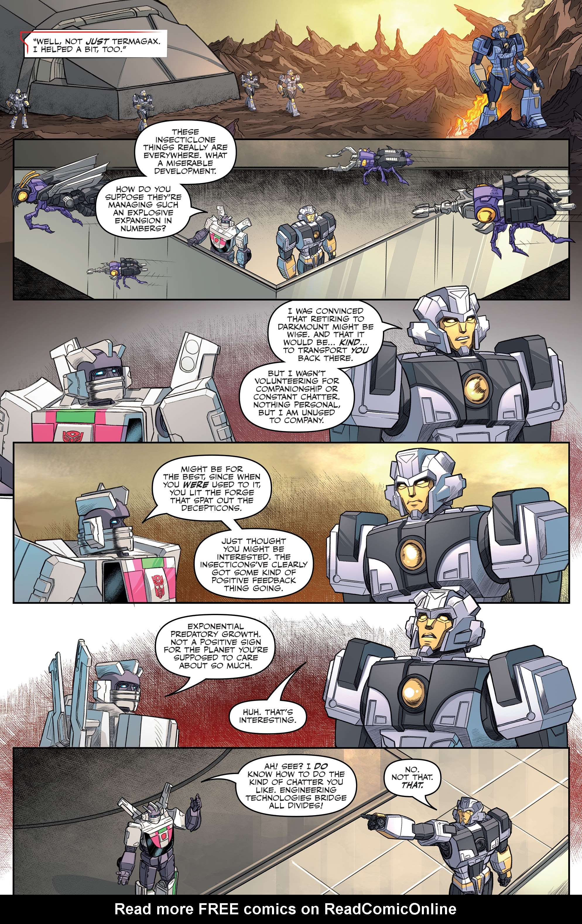 Read online Transformers (2019) comic -  Issue #41 - 21