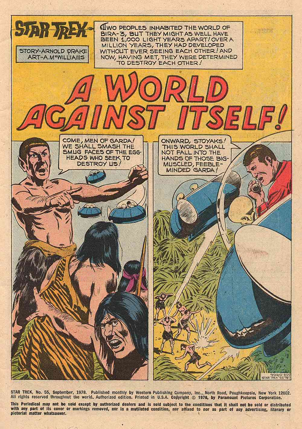 Read online Star Trek (1967) comic -  Issue #55 - 2