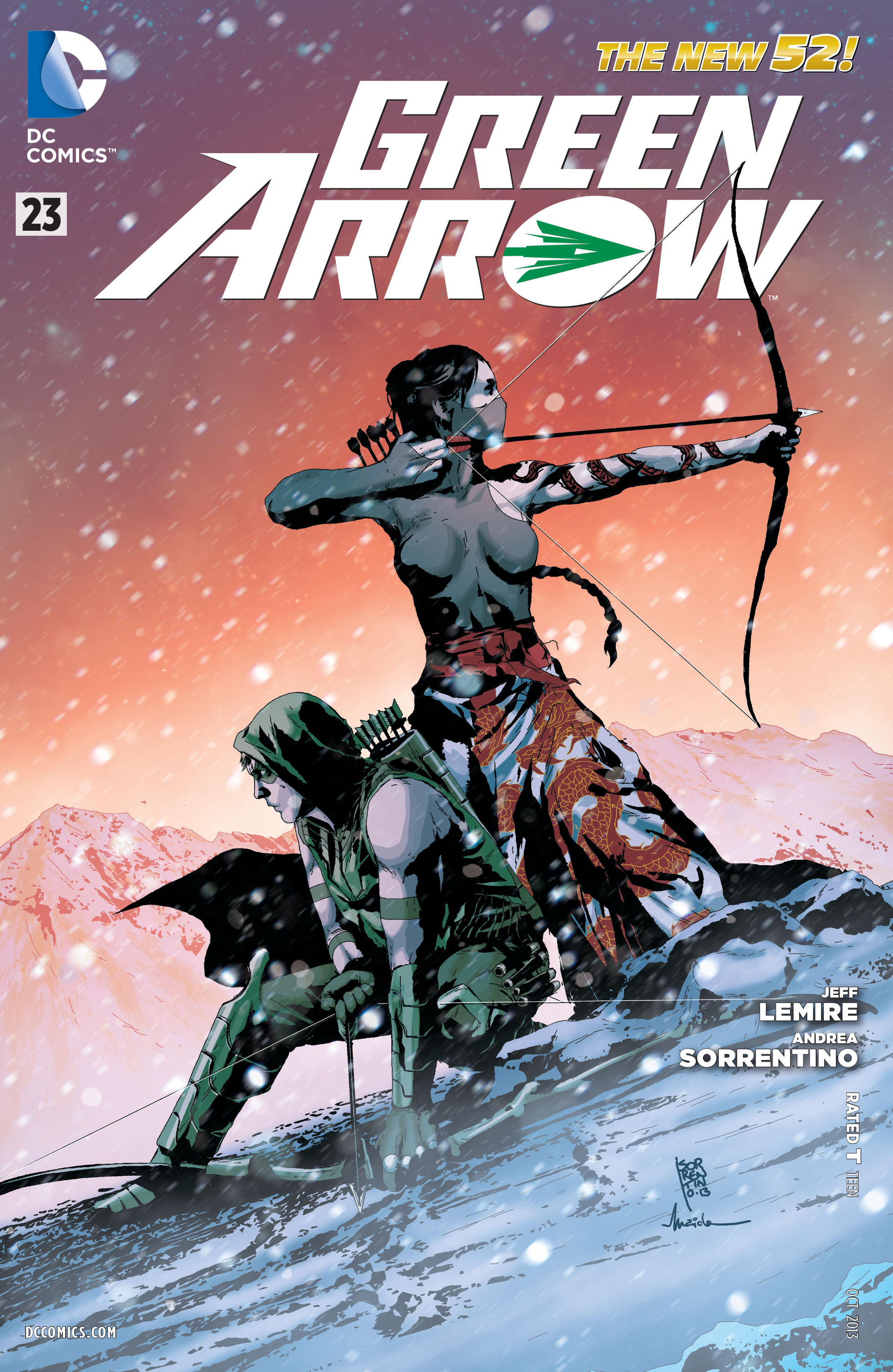 Read online Green Arrow (2011) comic -  Issue #23 - 1