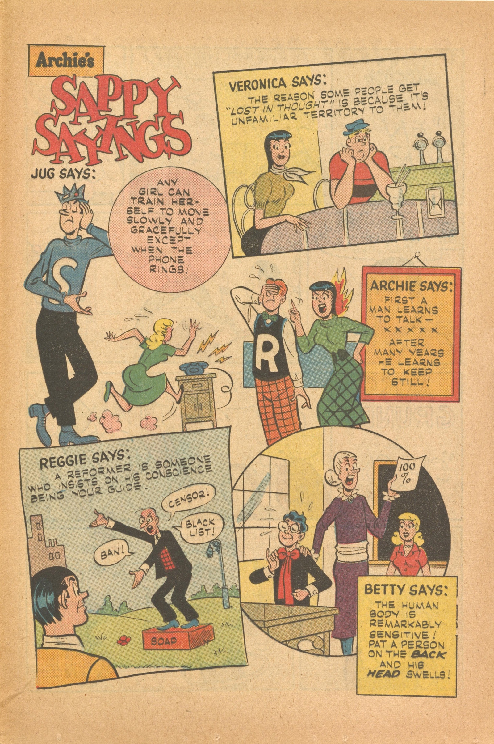 Read online Archie's Joke Book Magazine comic -  Issue #53 - 29