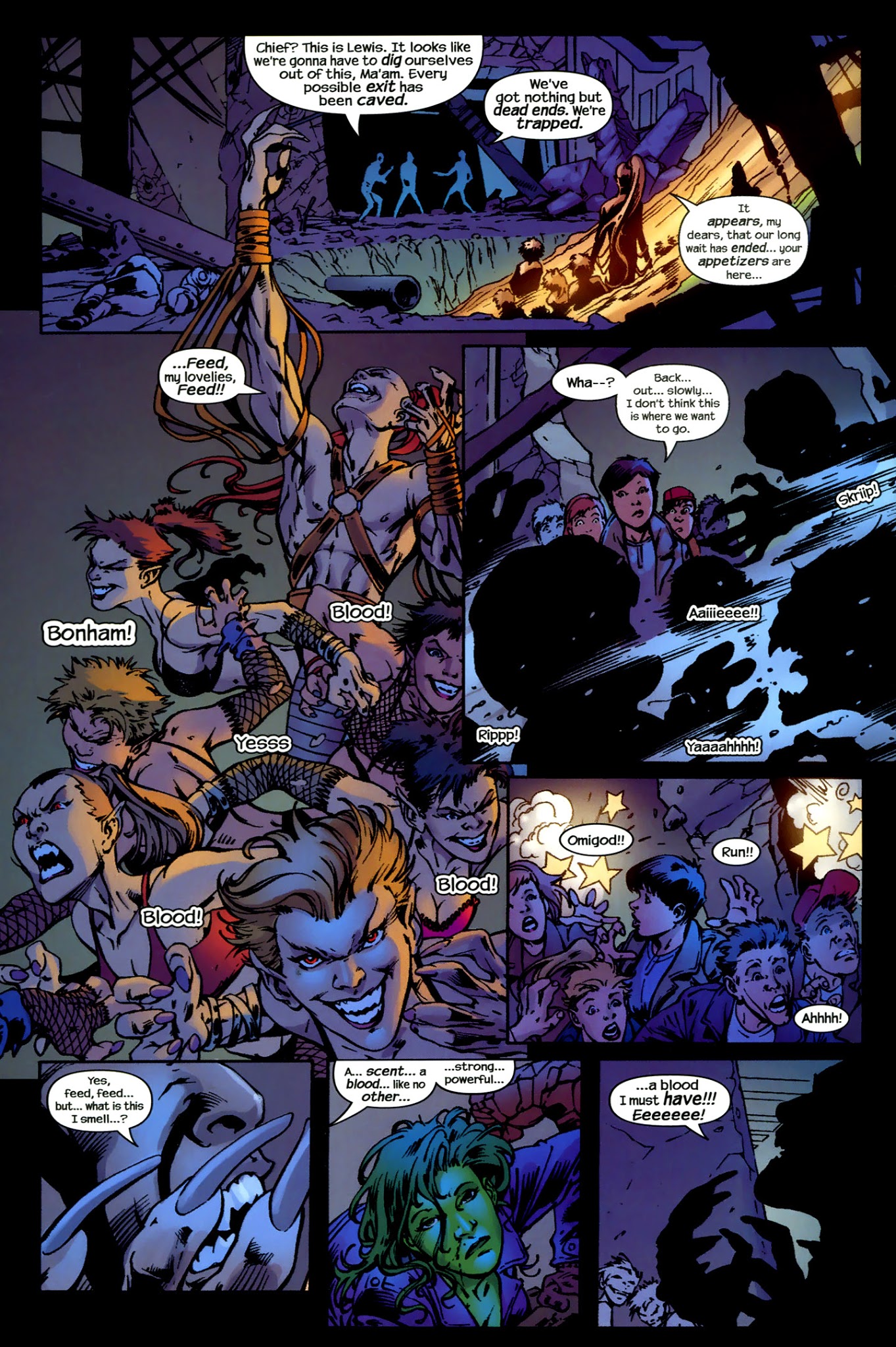 Read online Thing & She-Hulk: The Long Night comic -  Issue # Full - 32