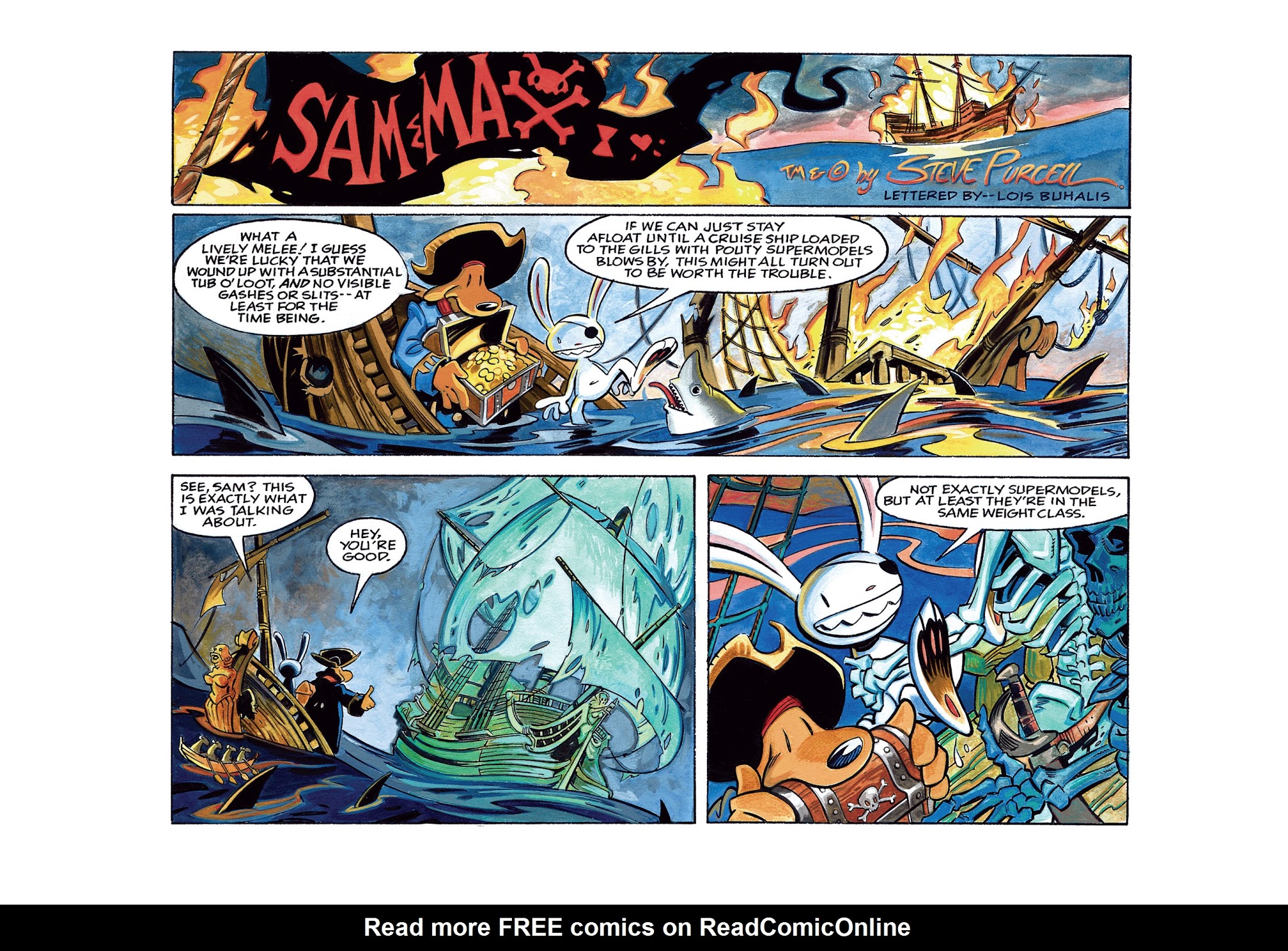 Read online Sam & Max Surfin' The Highway comic -  Issue # TPB - 177