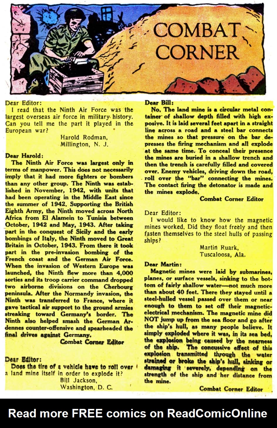 Read online Our Army at War (1952) comic -  Issue #70 - 24