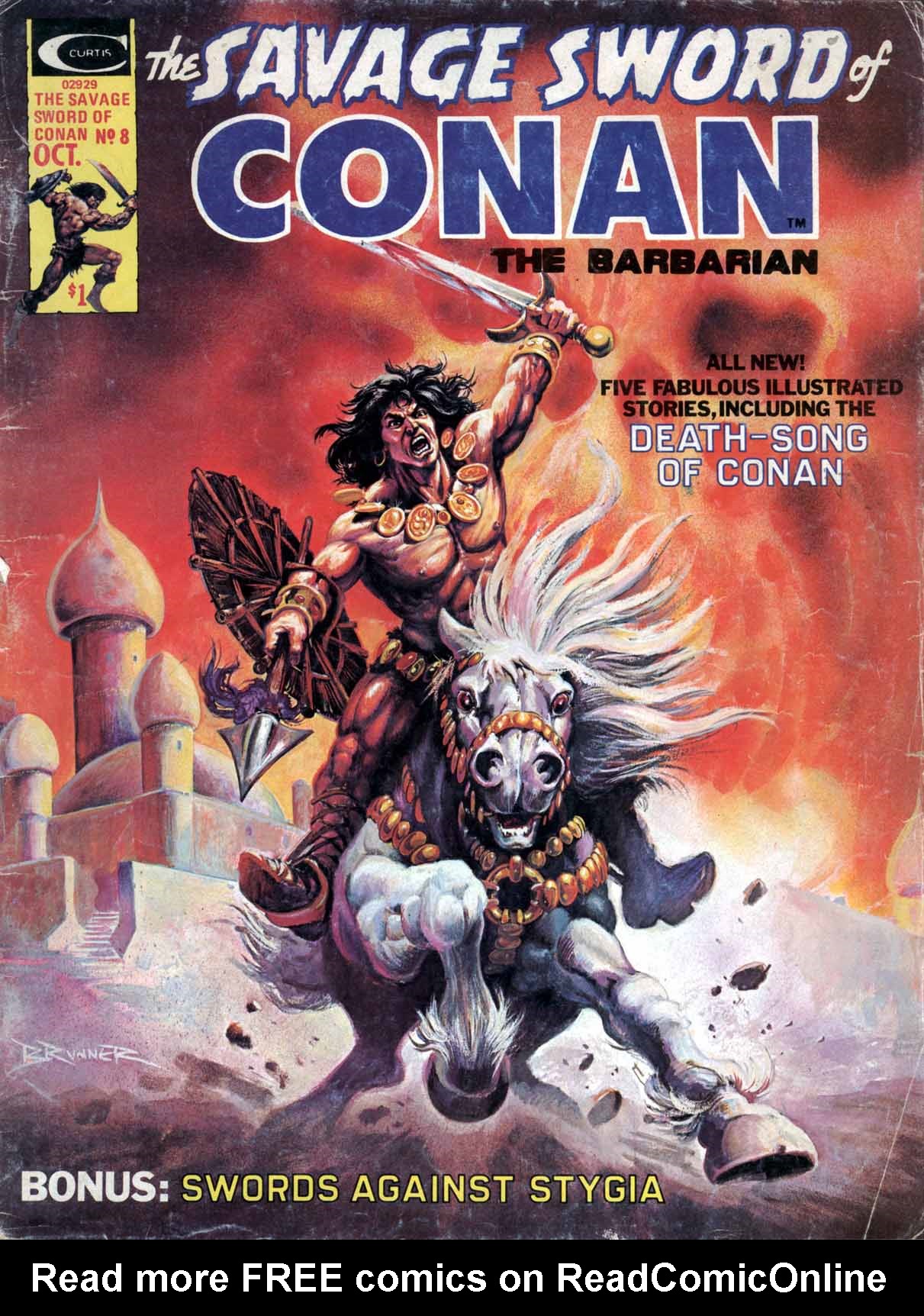 Read online The Savage Sword Of Conan comic -  Issue #8 - 1