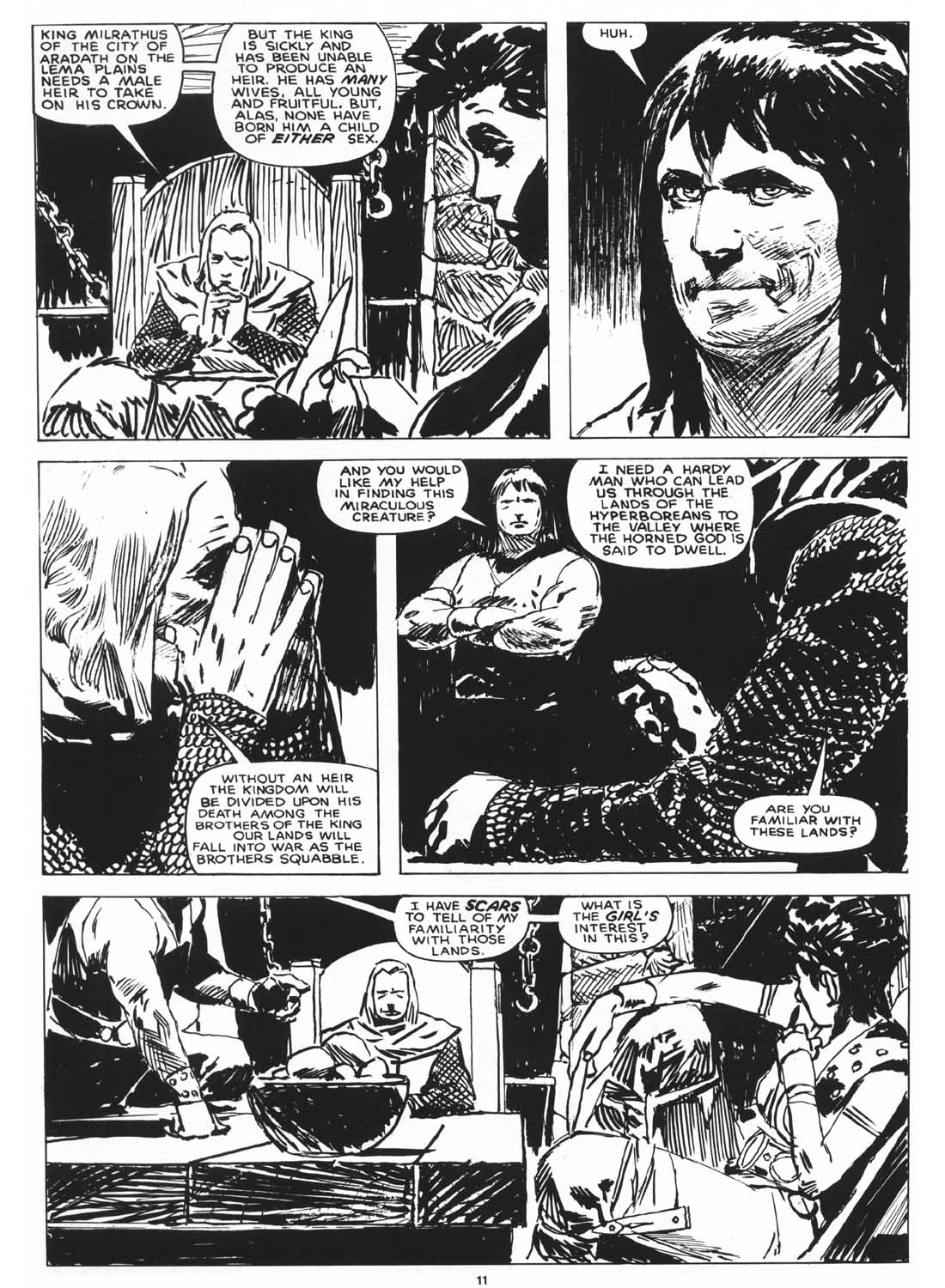 Read online The Savage Sword Of Conan comic -  Issue #162 - 13