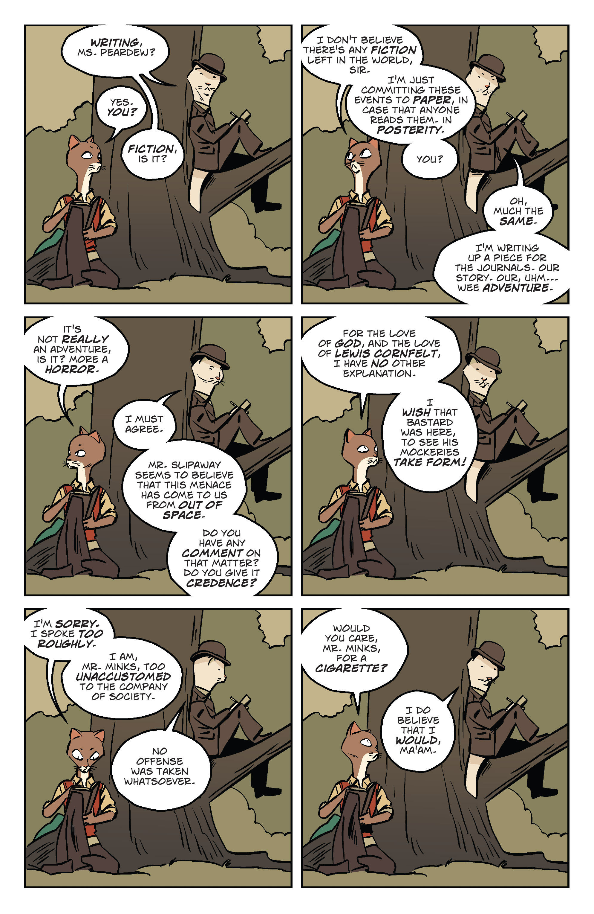 Read online Wild's End comic -  Issue #5 - 8