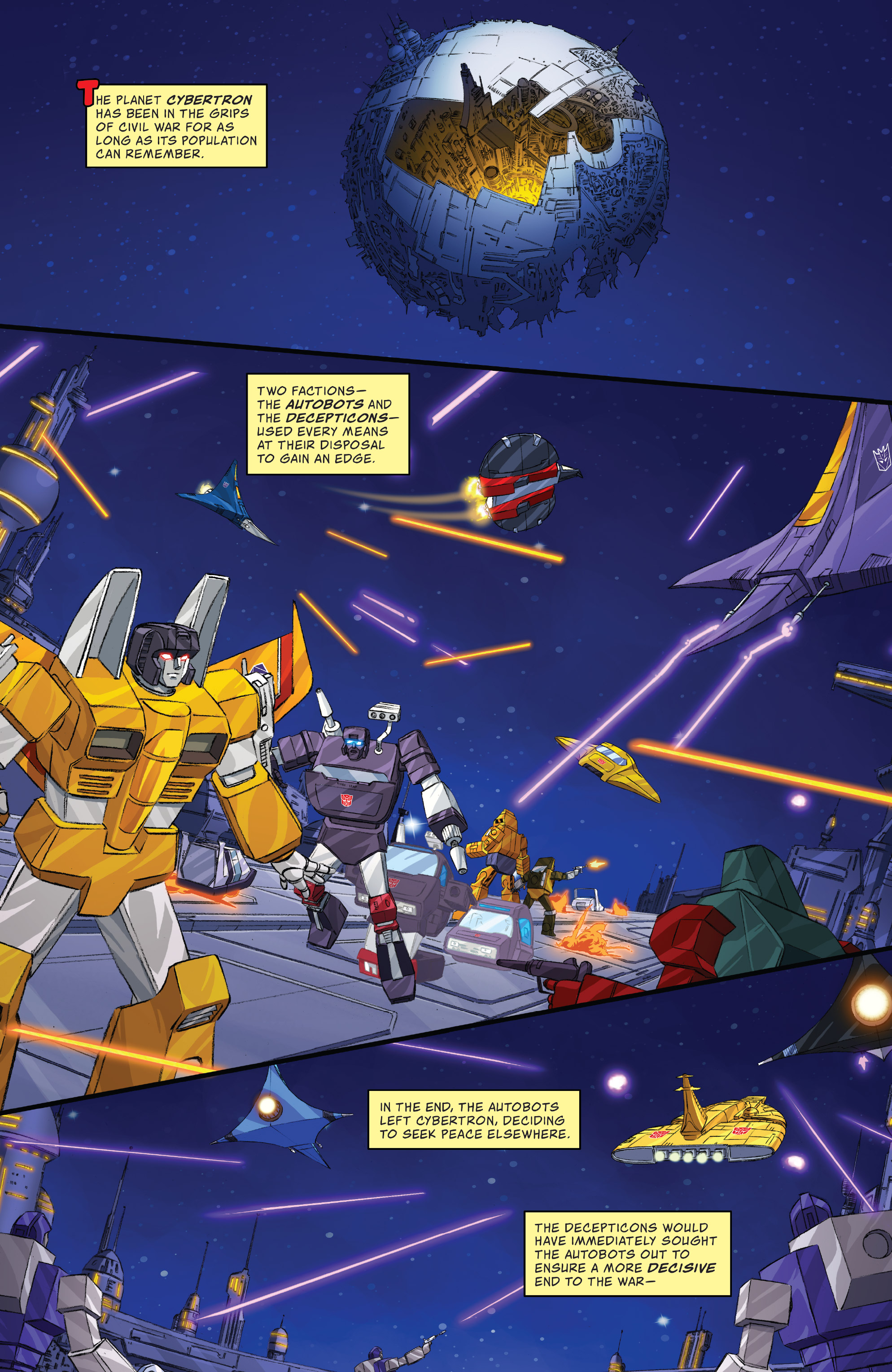 Read online Transformers/Ghostbusters comic Issue 1