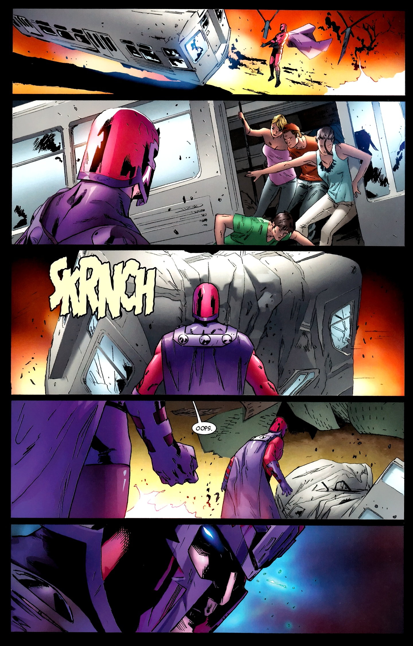 Read online Magneto: Not A Hero comic -  Issue #4 - 16