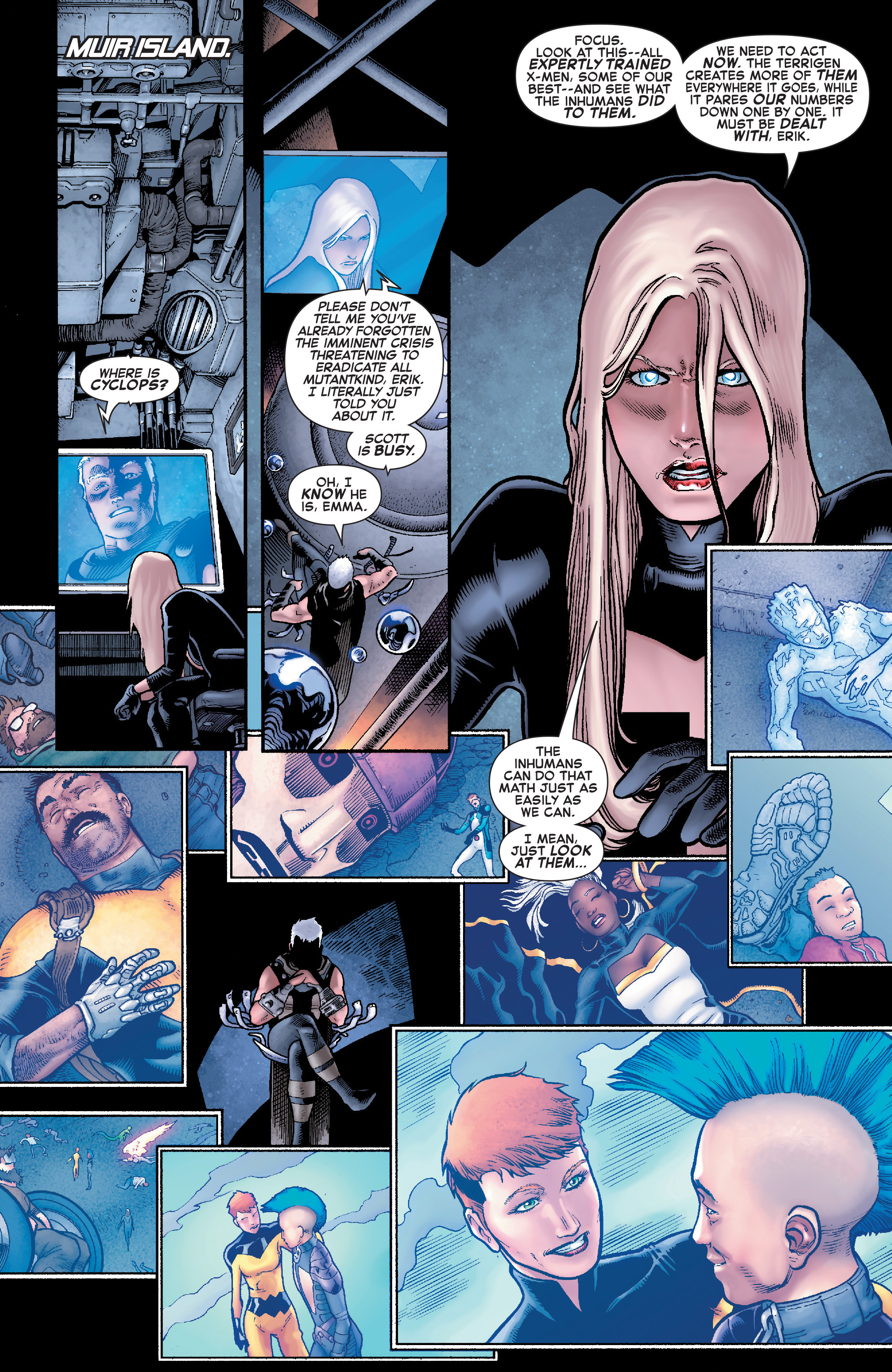 Read online Death of X comic -  Issue #3 - 4