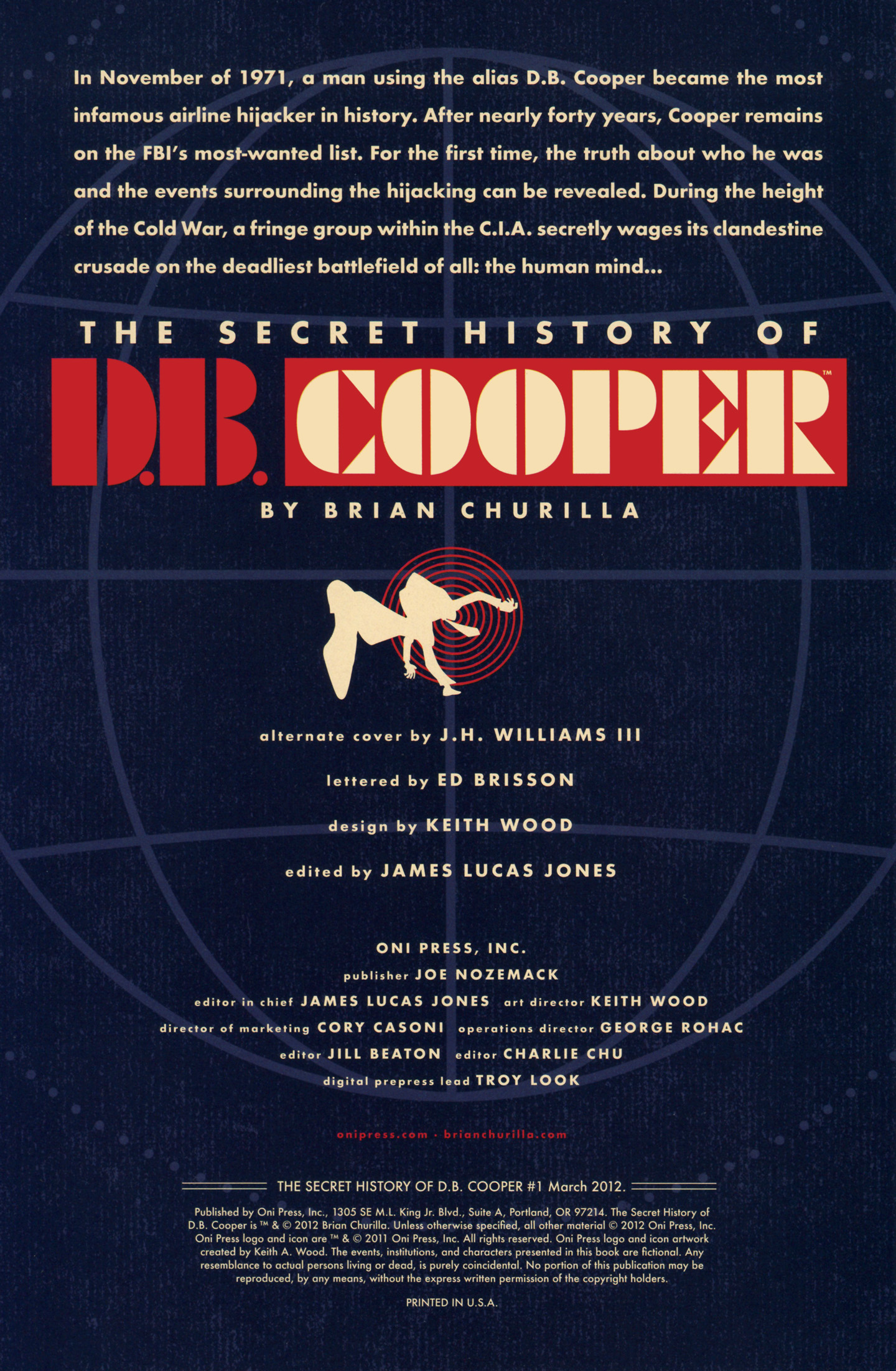 Read online The Secret History of D.B. Cooper comic -  Issue #1 - 3