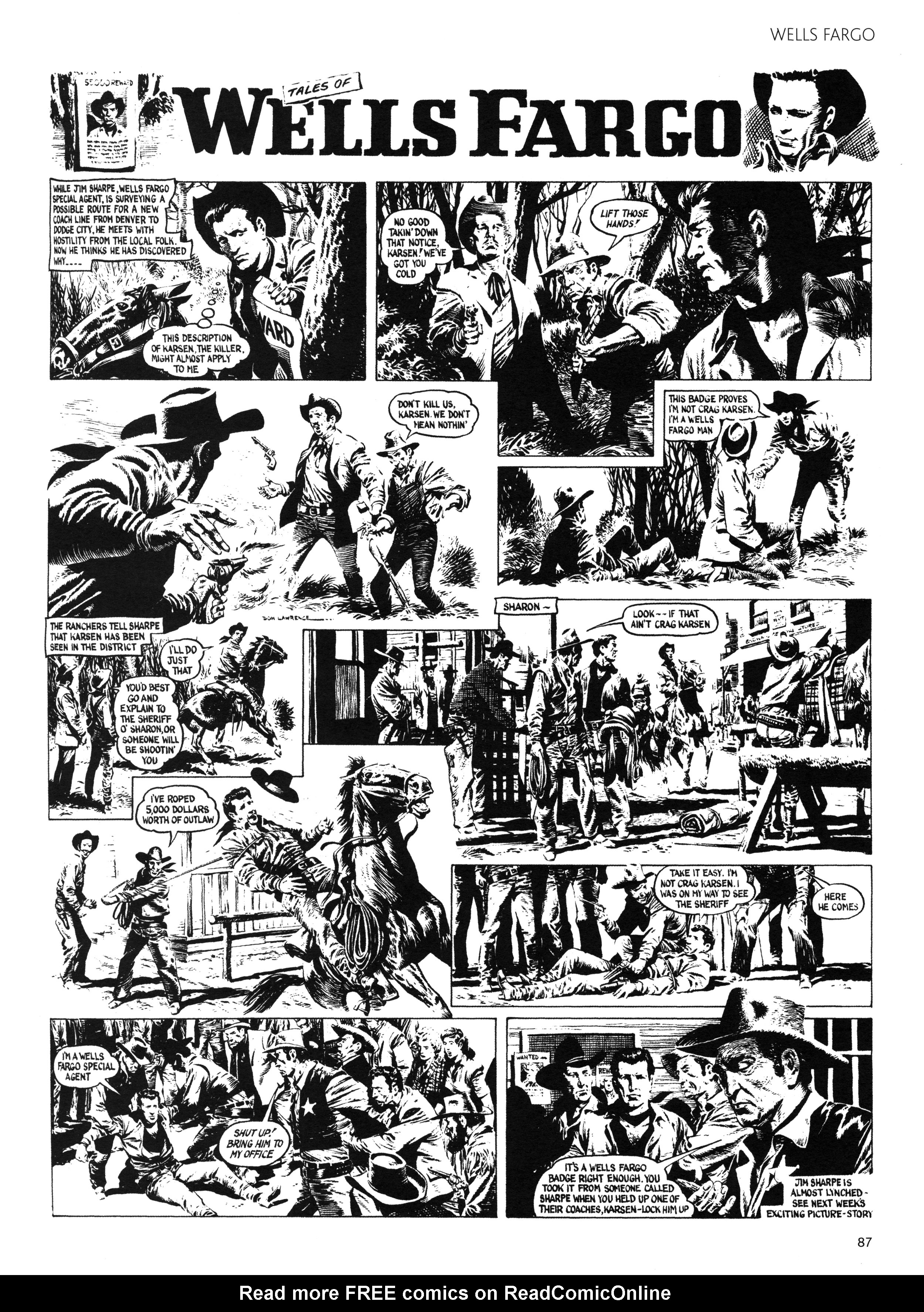 Read online Don Lawrence Westerns comic -  Issue # TPB (Part 1) - 91