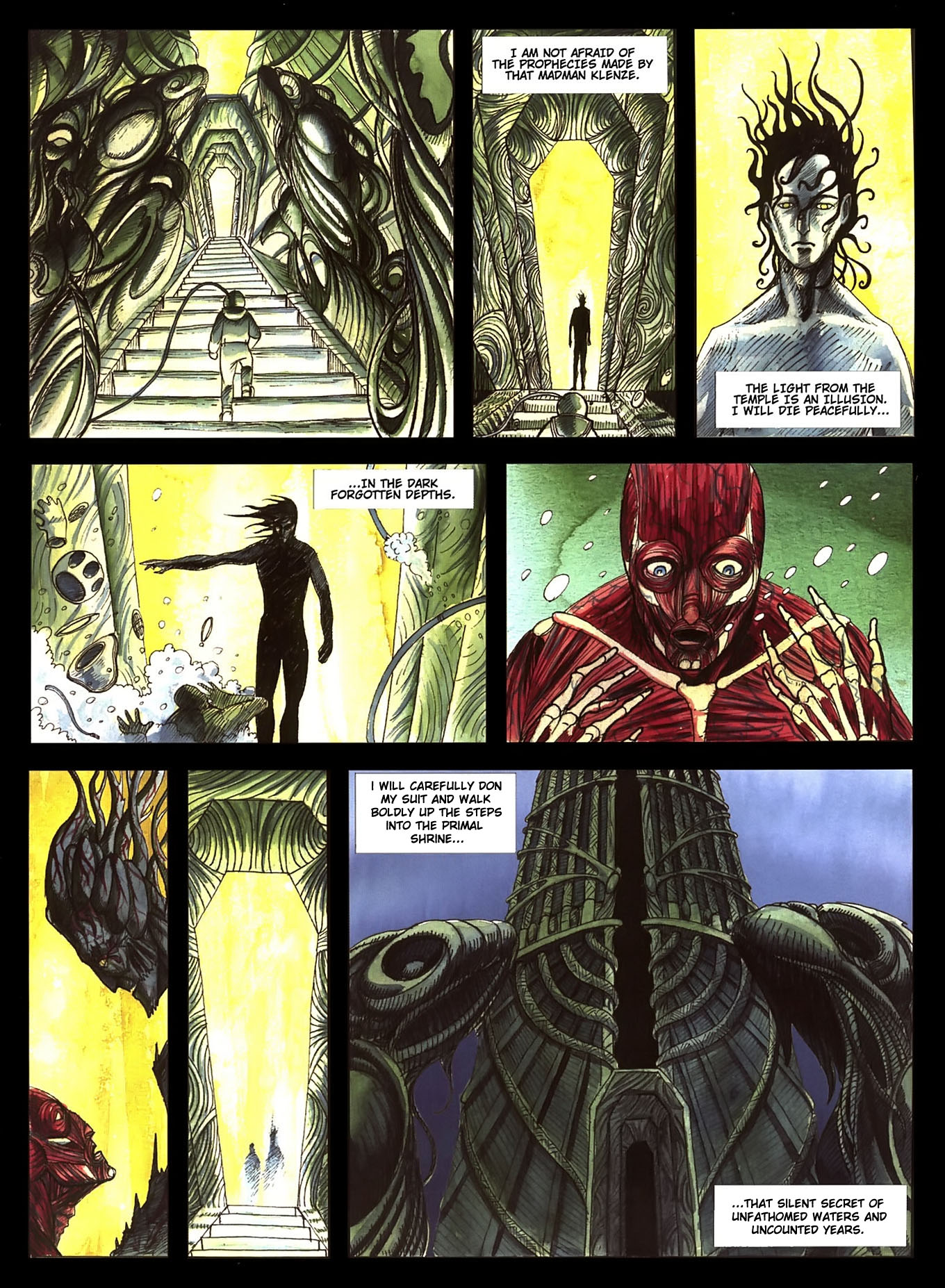 Read online H.P. Lovecraft - The Temple comic -  Issue # Full - 75