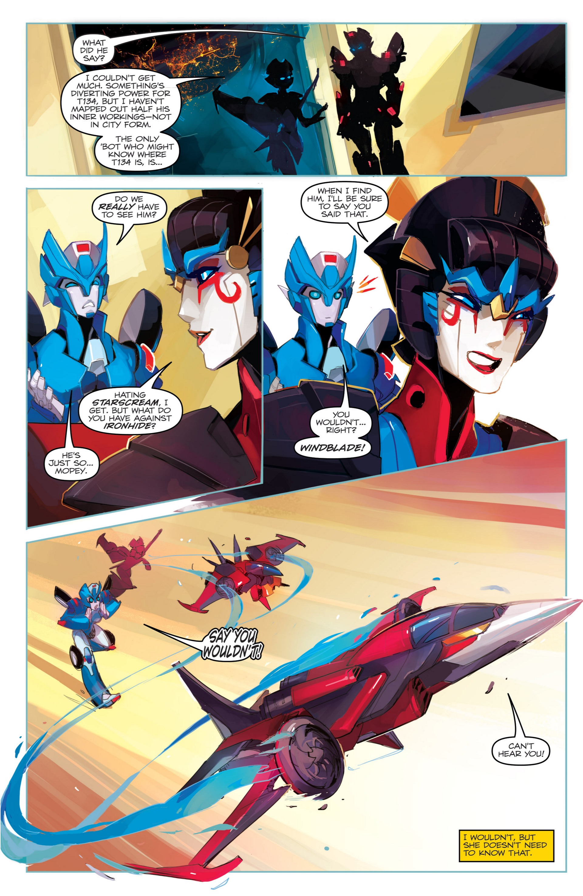Read online The Transformers: Windblade (2014) comic -  Issue #1 - 11