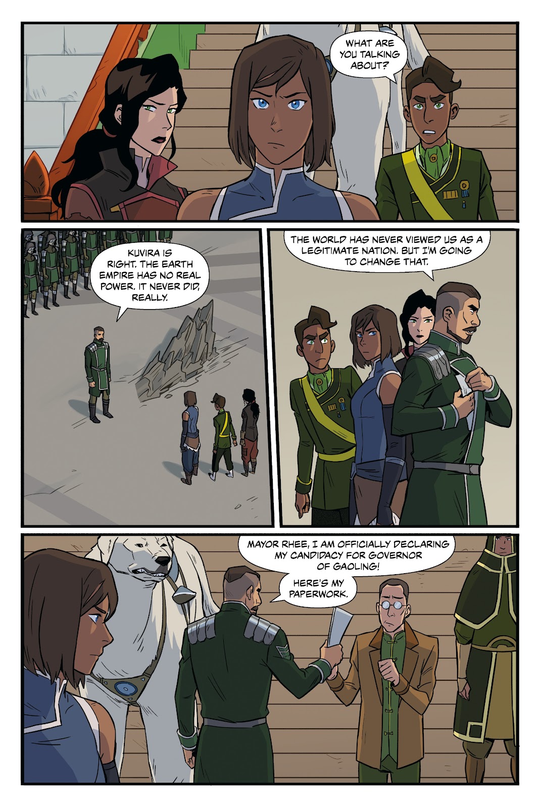 Nickelodeon The Legend of Korra: Ruins of the Empire issue TPB 1 - Page 69