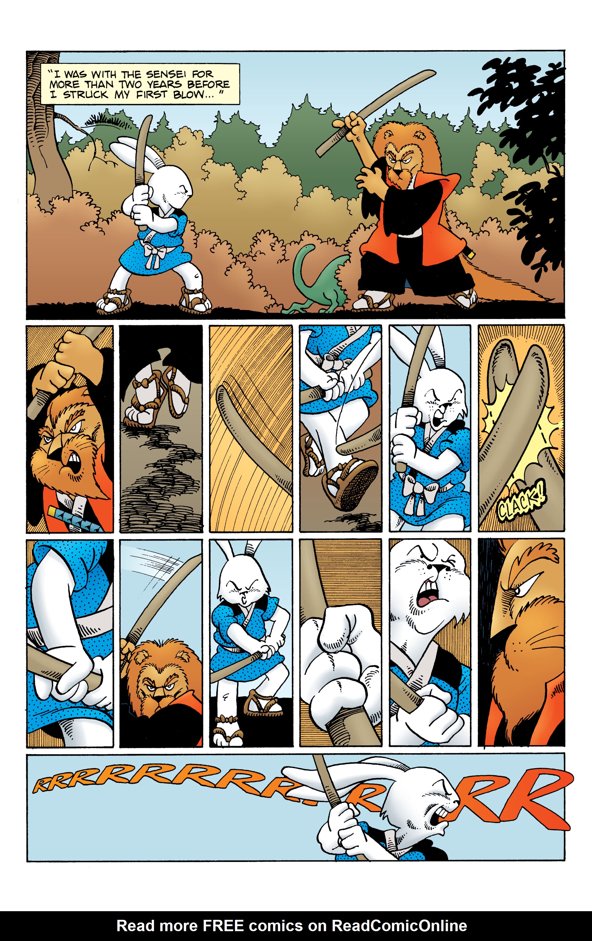 Read online Usagi Yojimbo Color Classics comic -  Issue #1 - 20