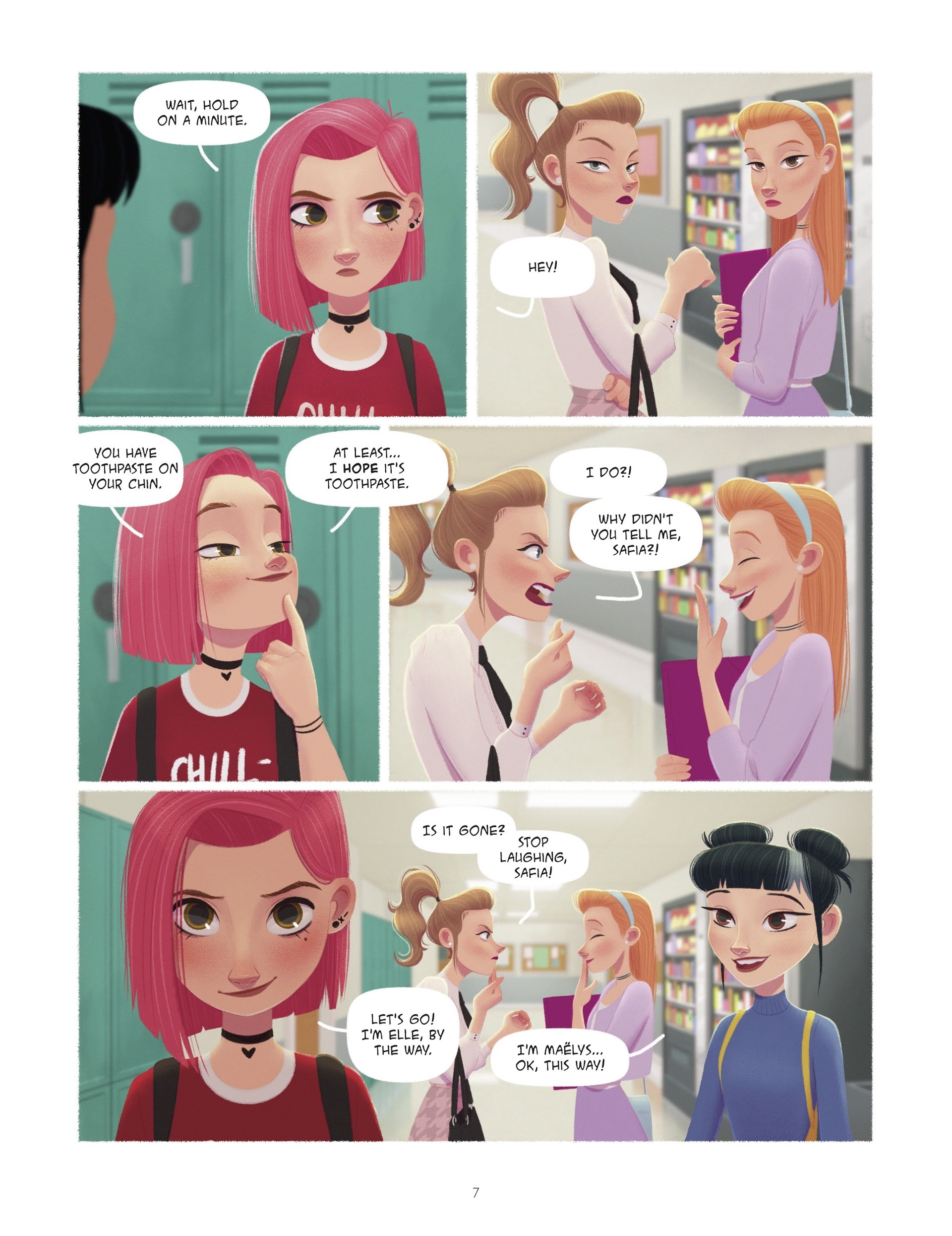 Read online Elle(S) comic -  Issue #1 - 7