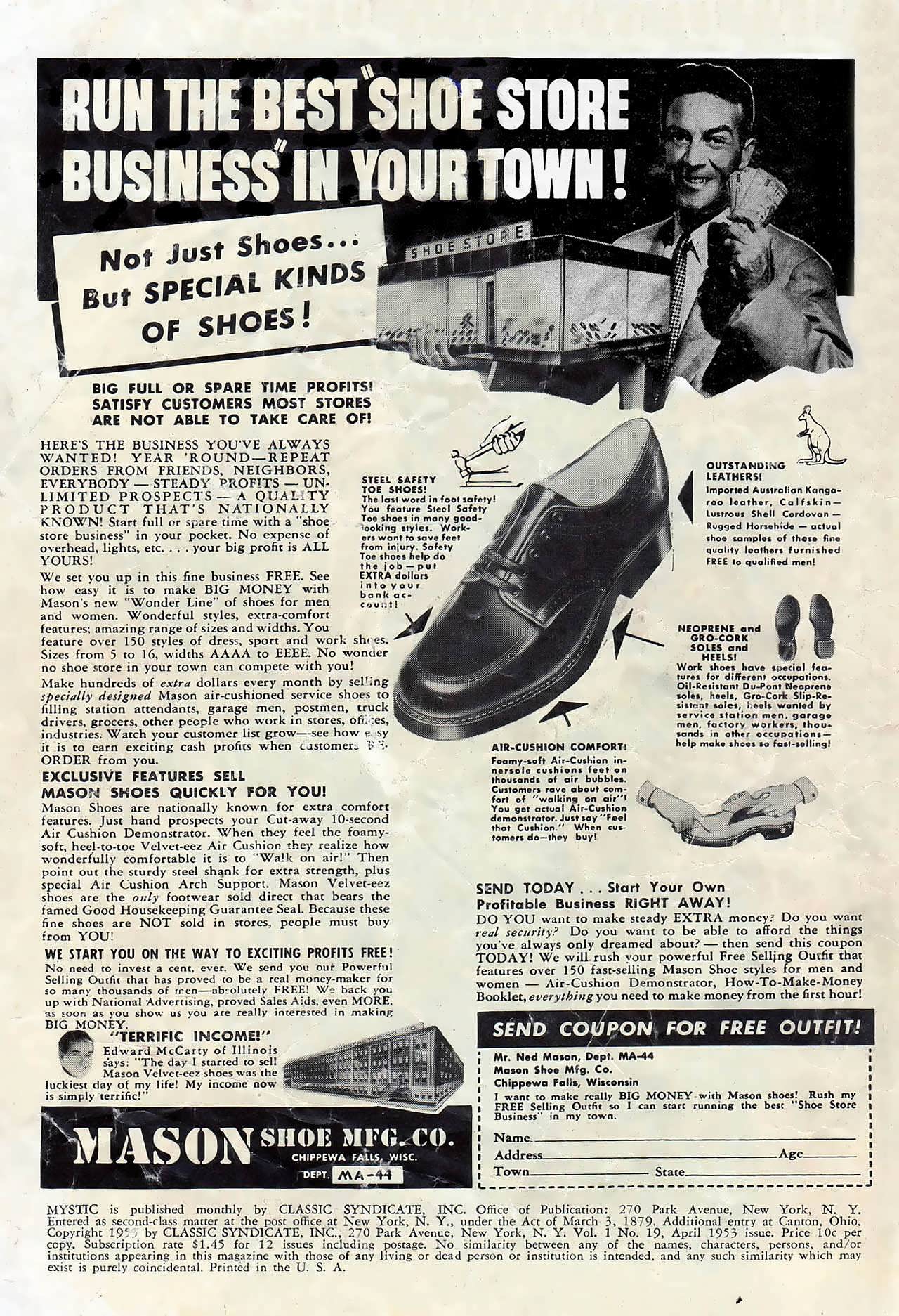 Read online Mystic (1951) comic -  Issue #19 - 2