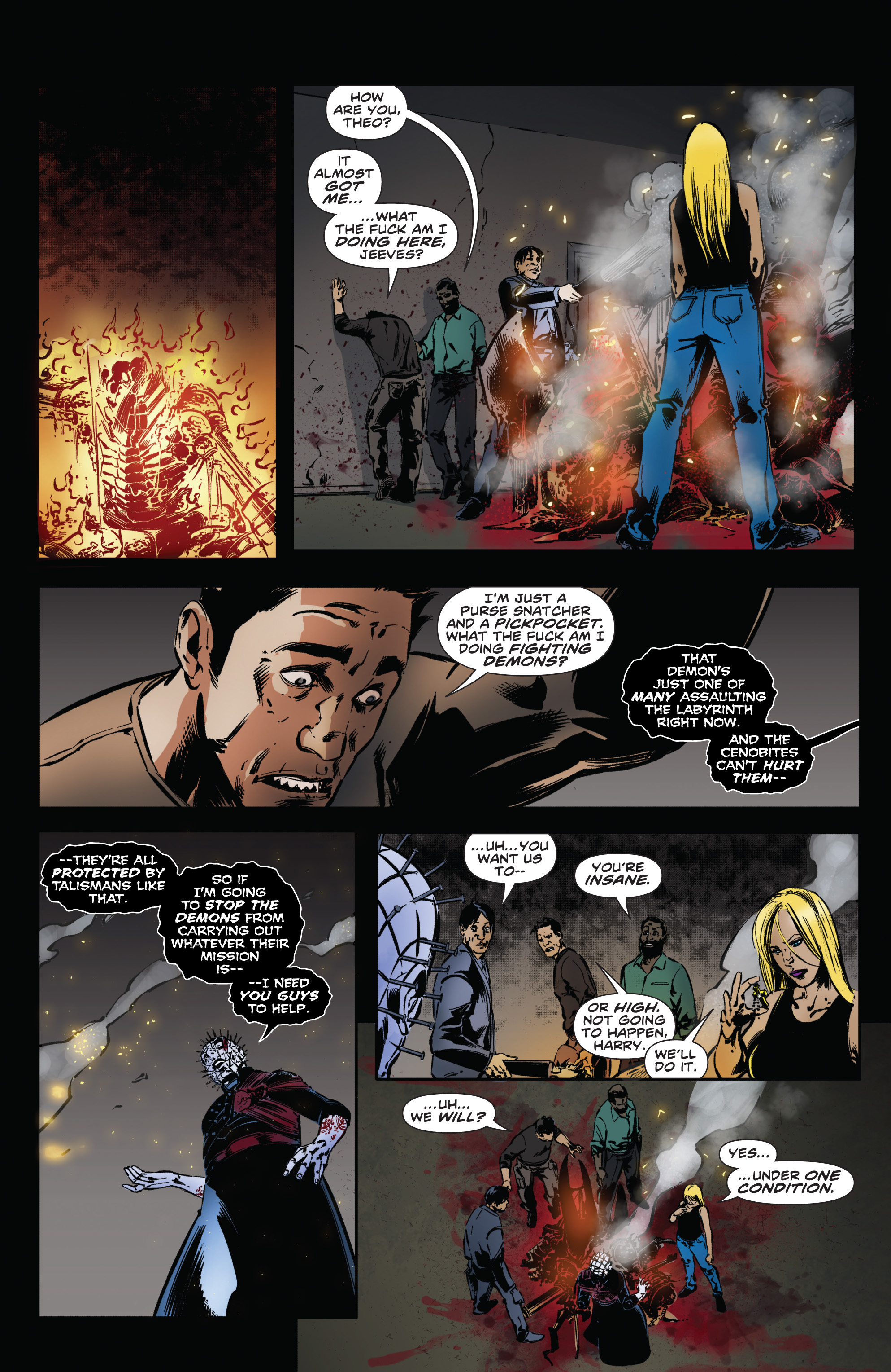 Read online Clive Barker's Hellraiser: The Dark Watch comic -  Issue # TPB 2 - 61