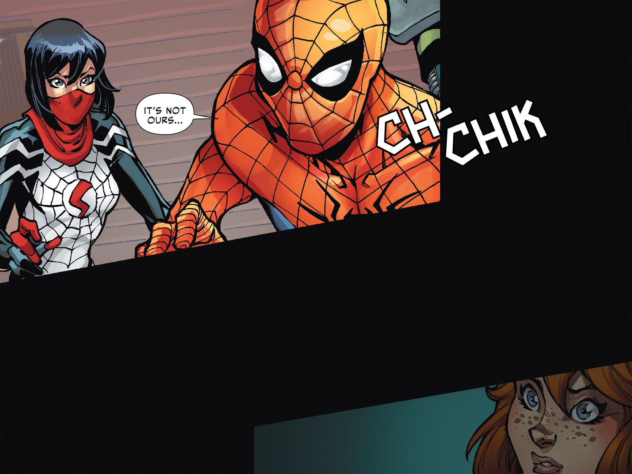 Read online The Amazing Spider-Man & Silk: The Spider(fly) Effect (Infinite Comics) comic -  Issue #8 - 35