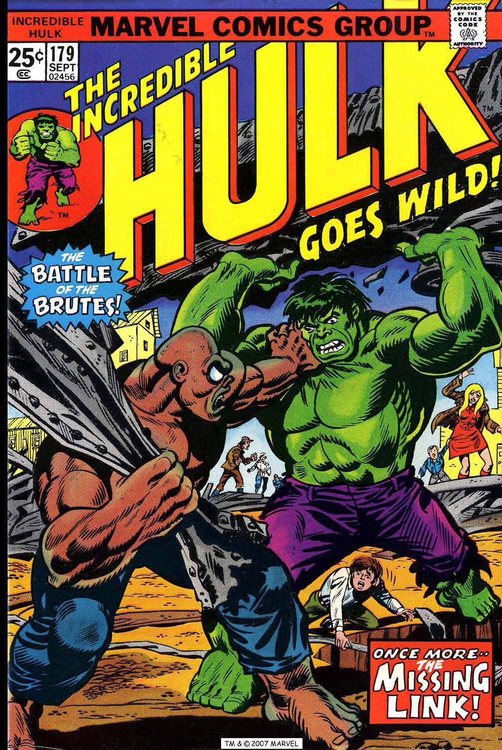 Read online The Incredible Hulk (1968) comic -  Issue #179 - 1