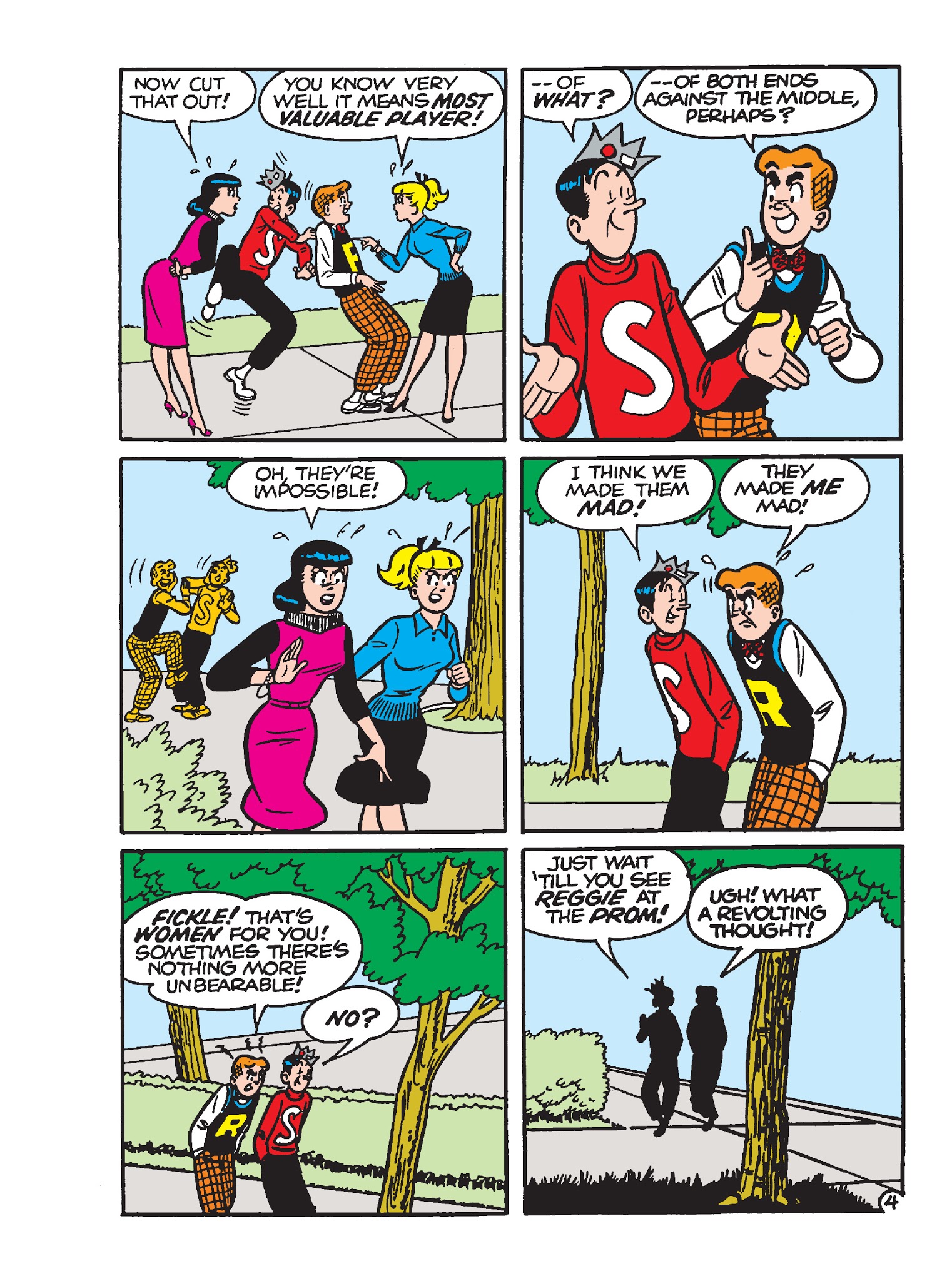 Read online Archie's Funhouse Double Digest comic -  Issue #20 - 215