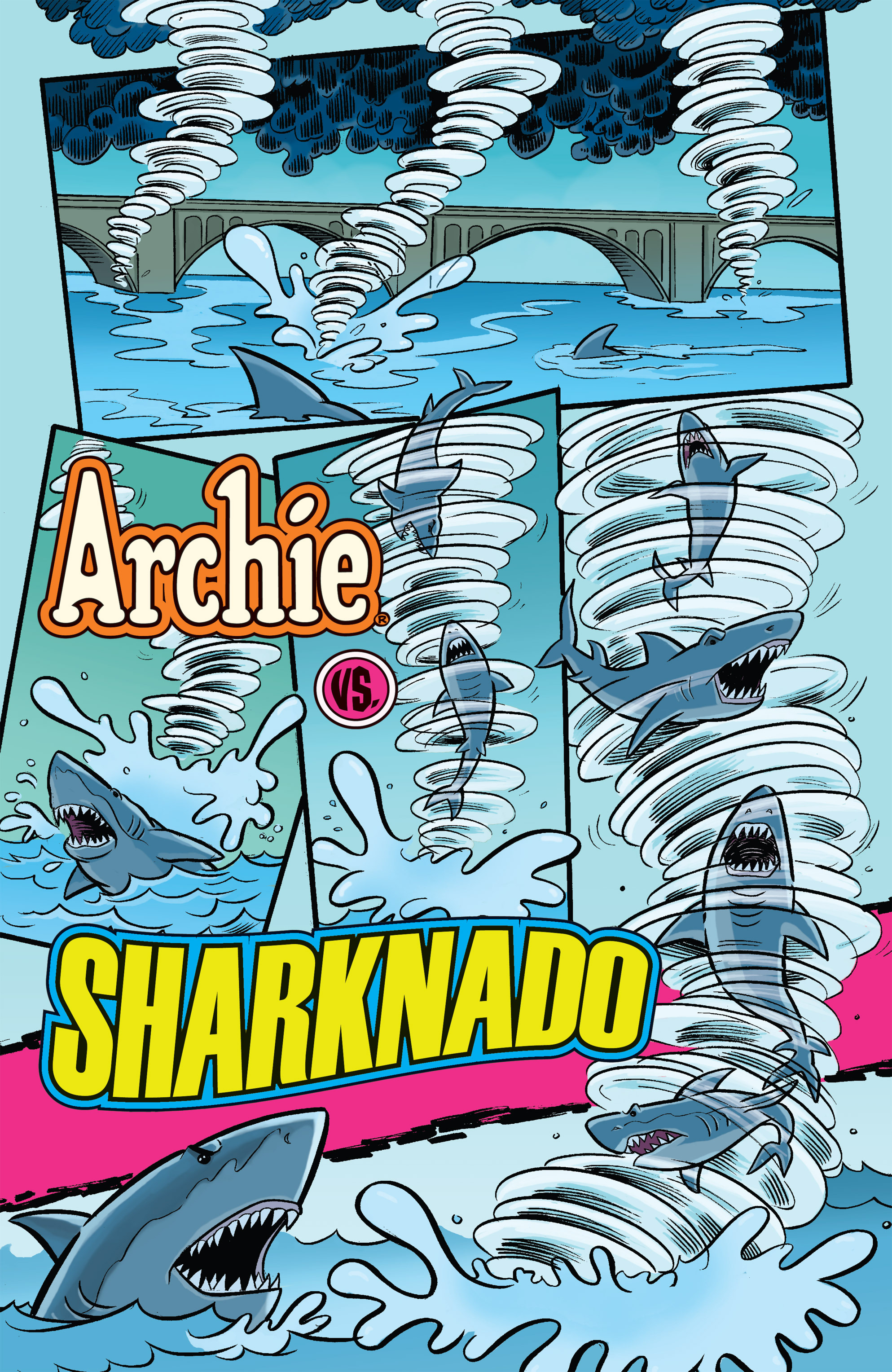 Read online Archie vs. Sharknado comic -  Issue #Archie vs. Sharknado Full - 5